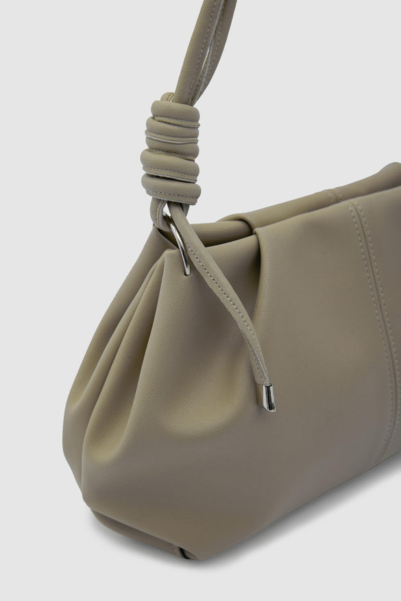 Yan Fitilli Çanta BEJ