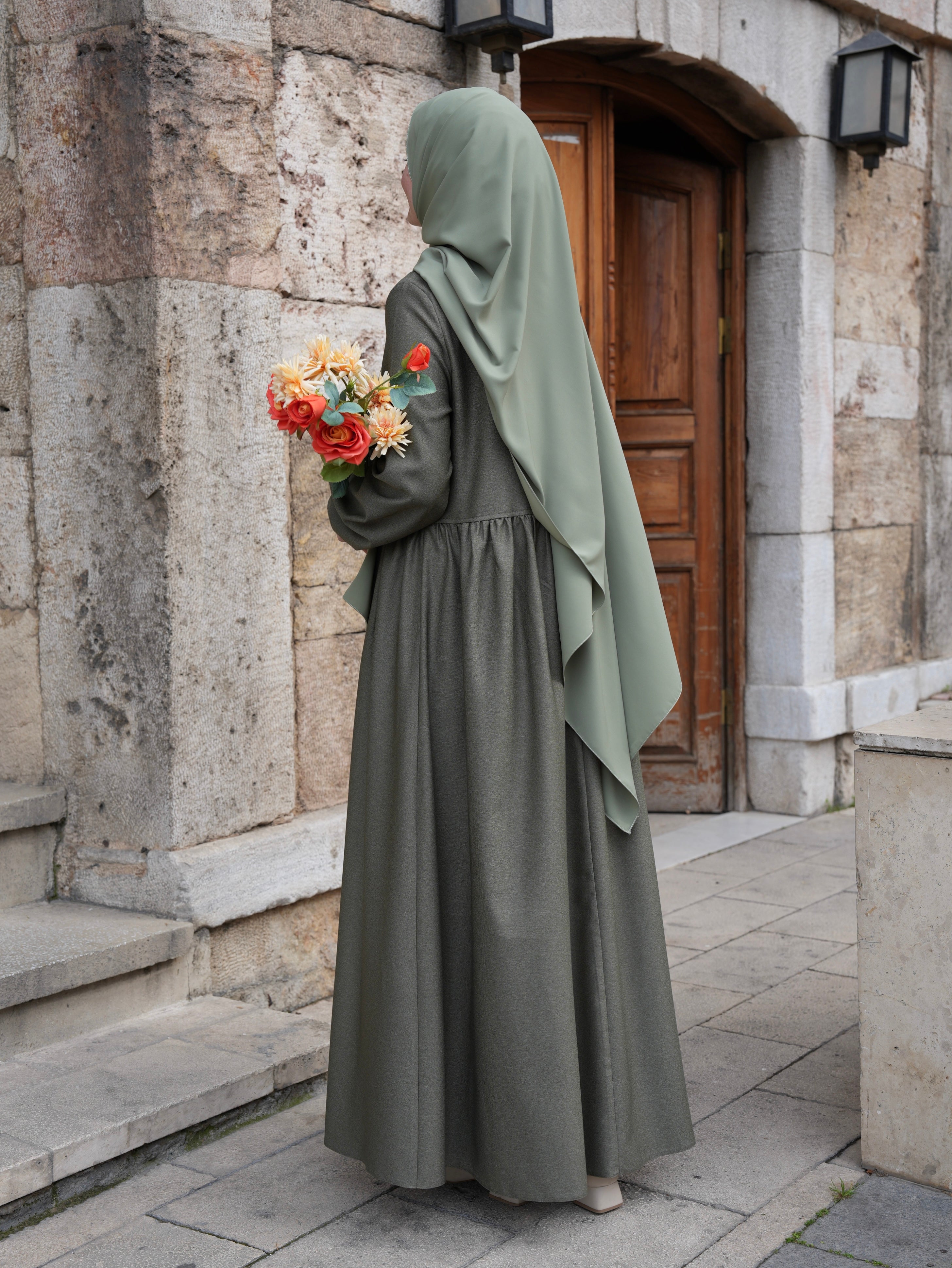 Verda Elbise YEŞİL