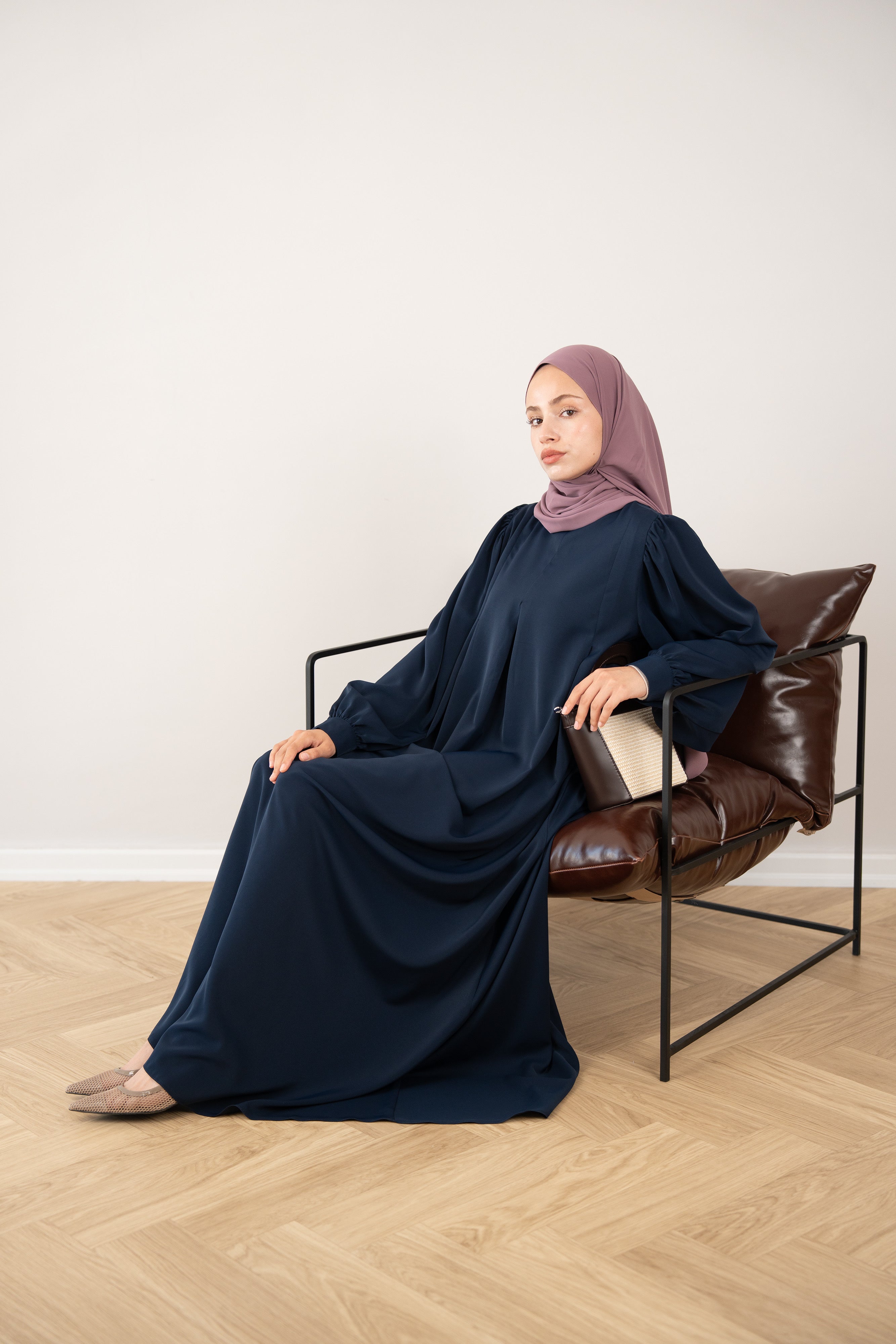 Alya Elbise LACİVERT