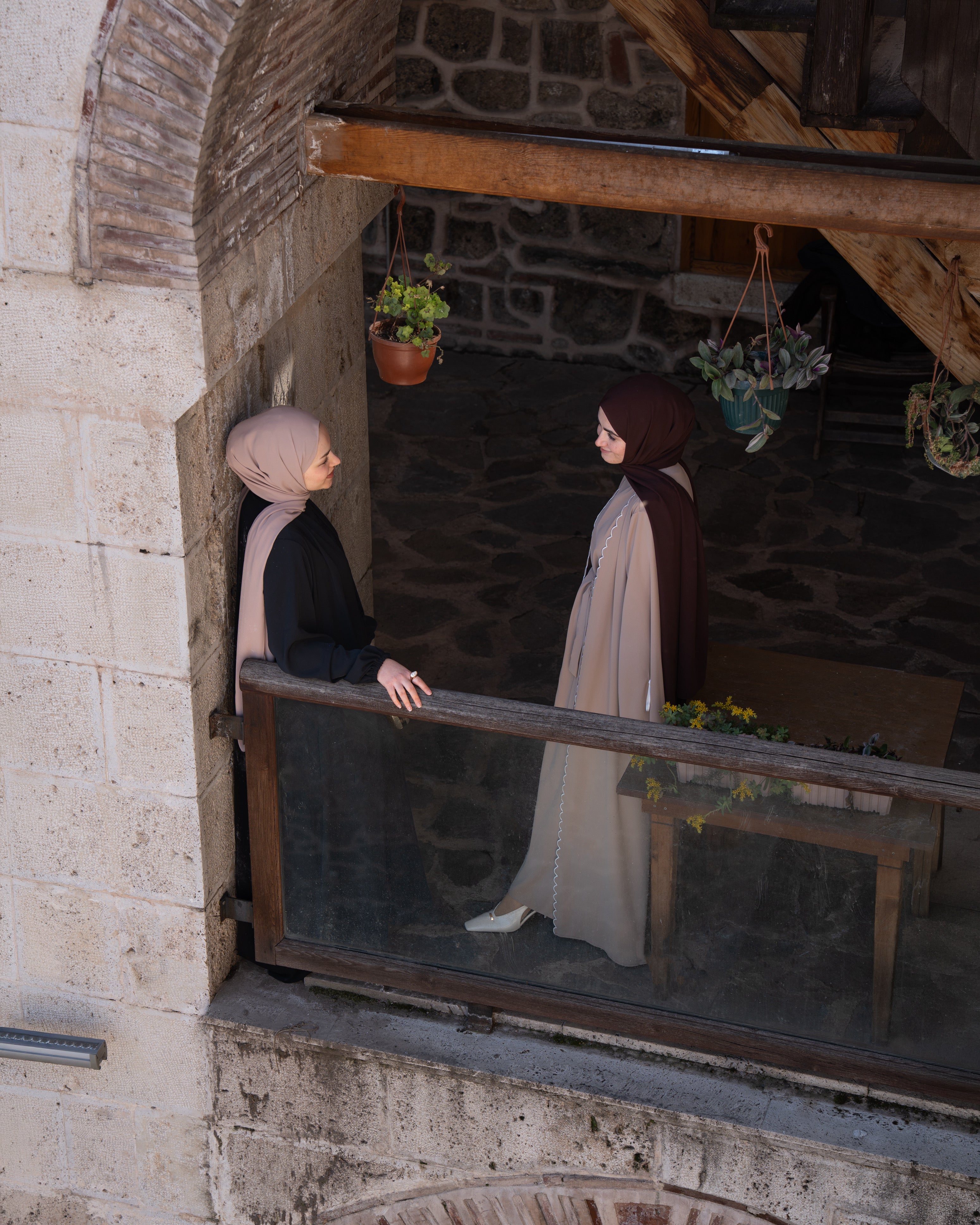Touch Abaya Takım BEJ
