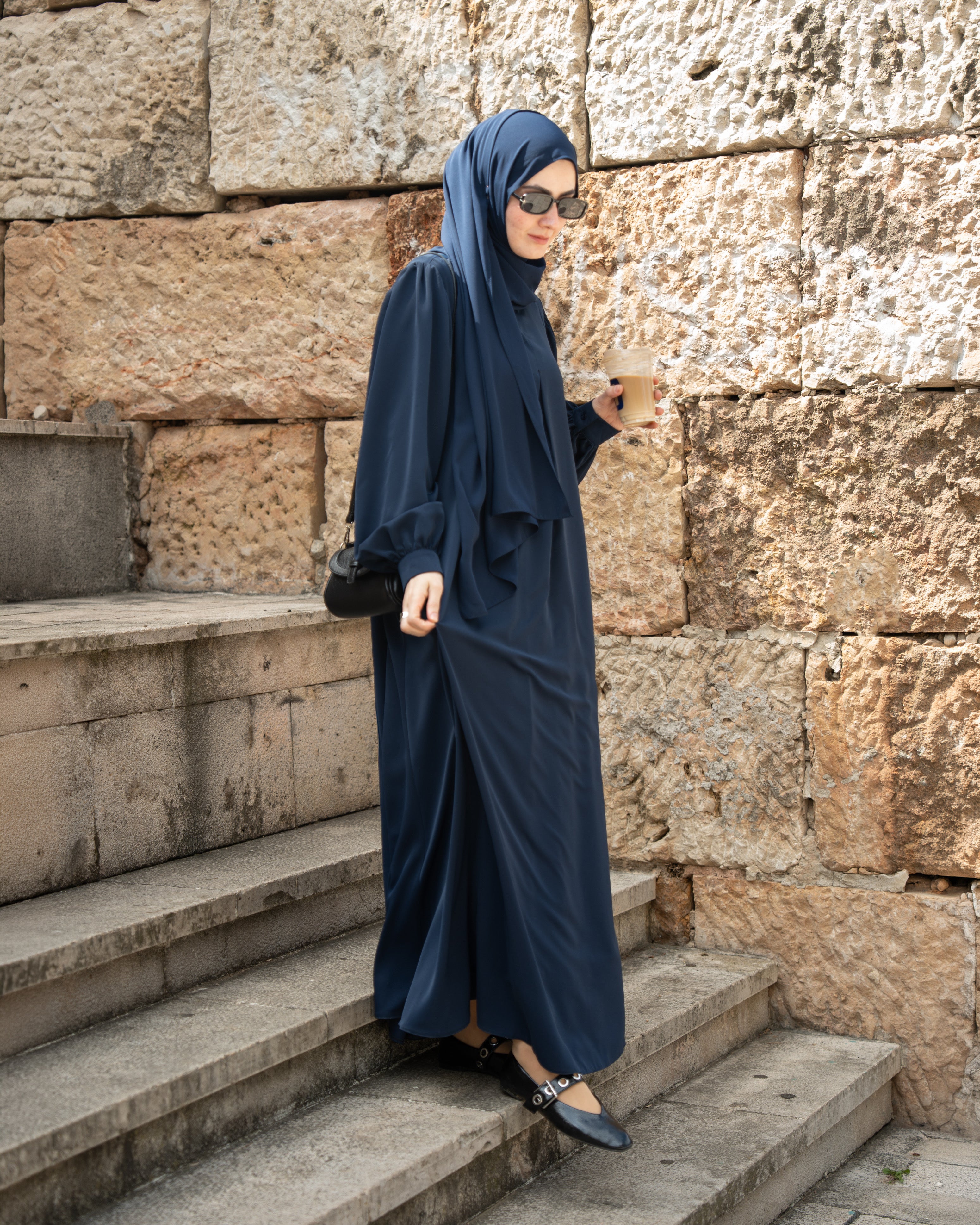 Alya Elbise LACİVERT