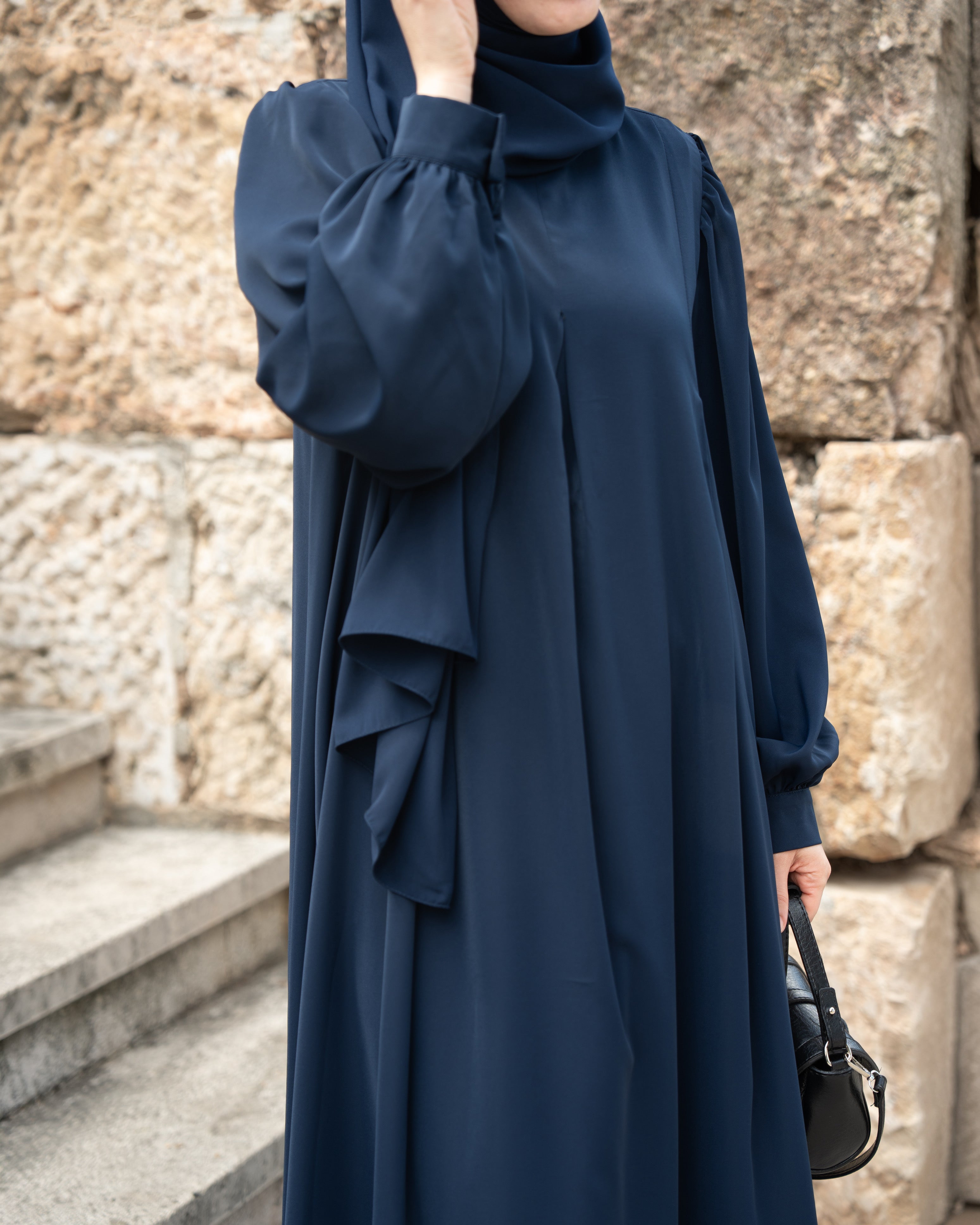 Alya Elbise LACİVERT