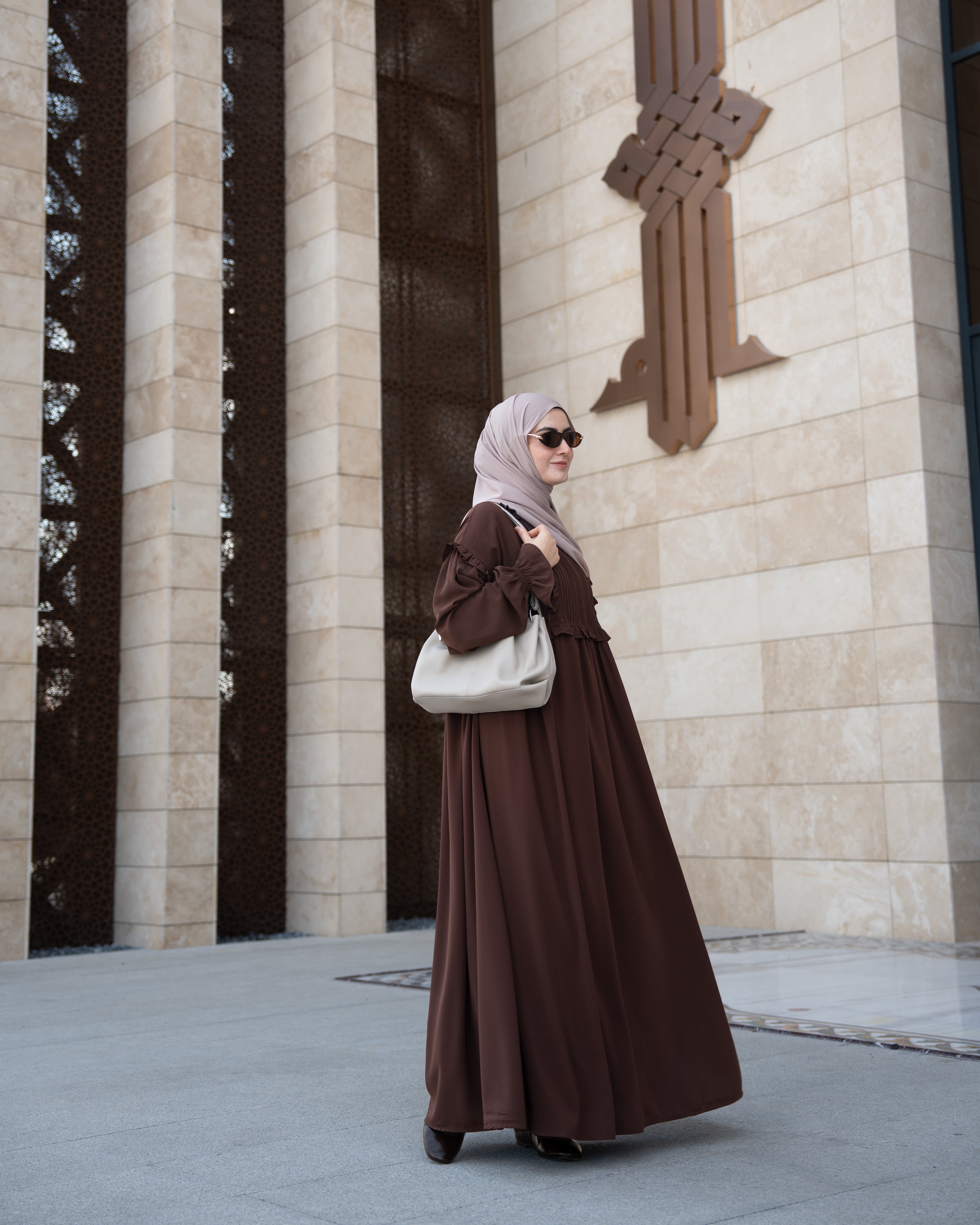 Liva Elbise KAHVERENGİ