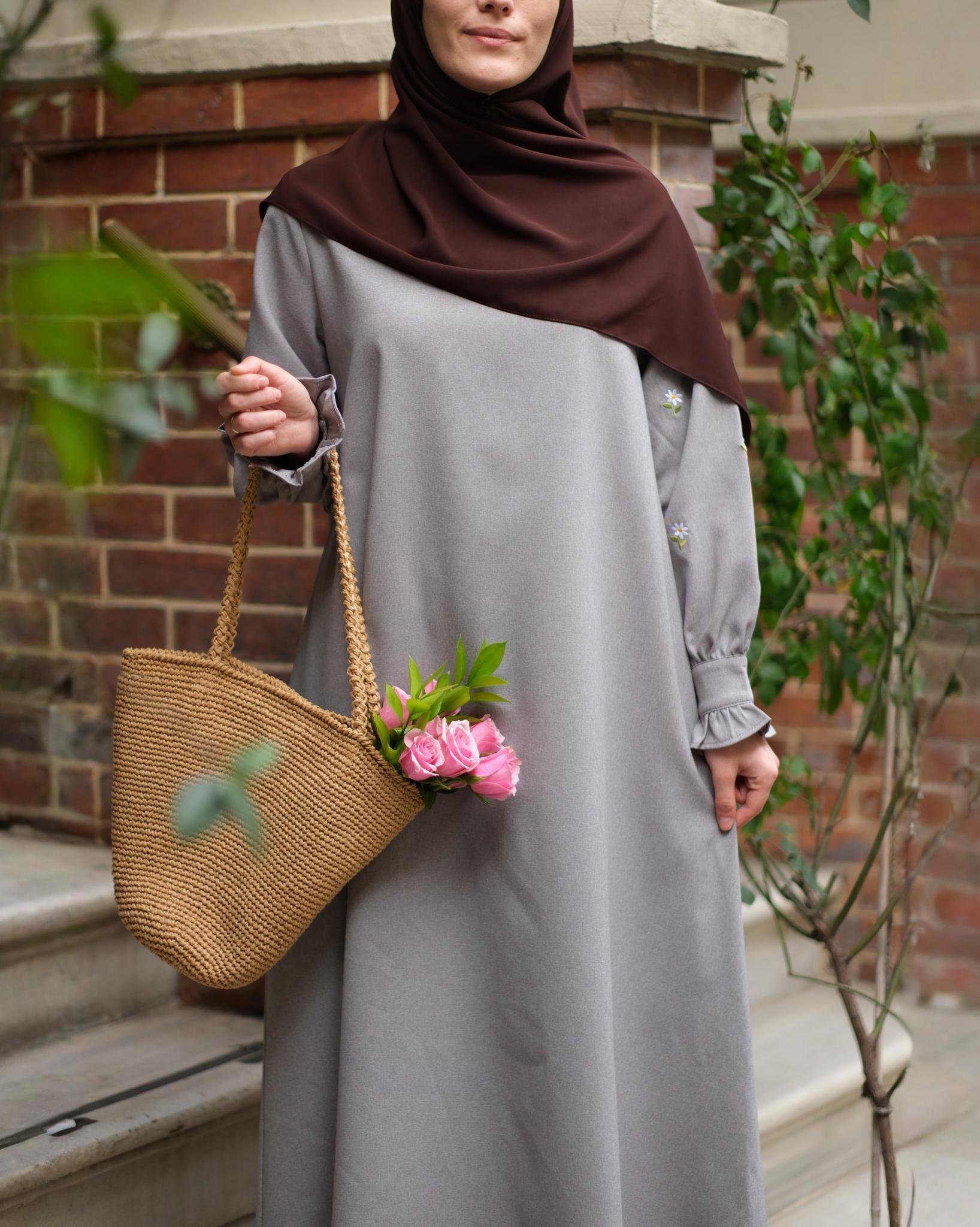 Afra Elbise GRİ