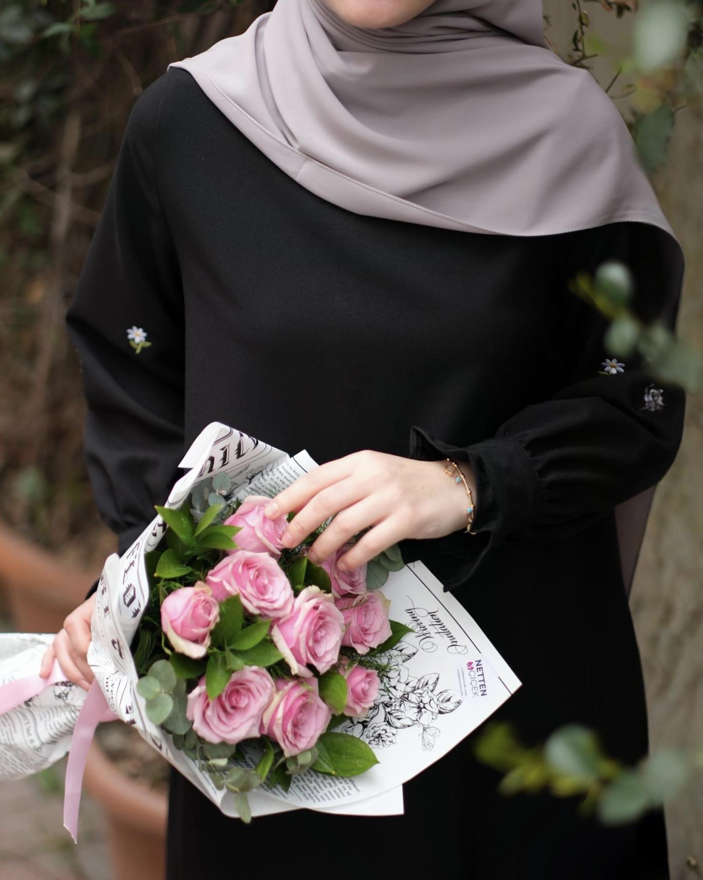 Afra Elbise Siyah