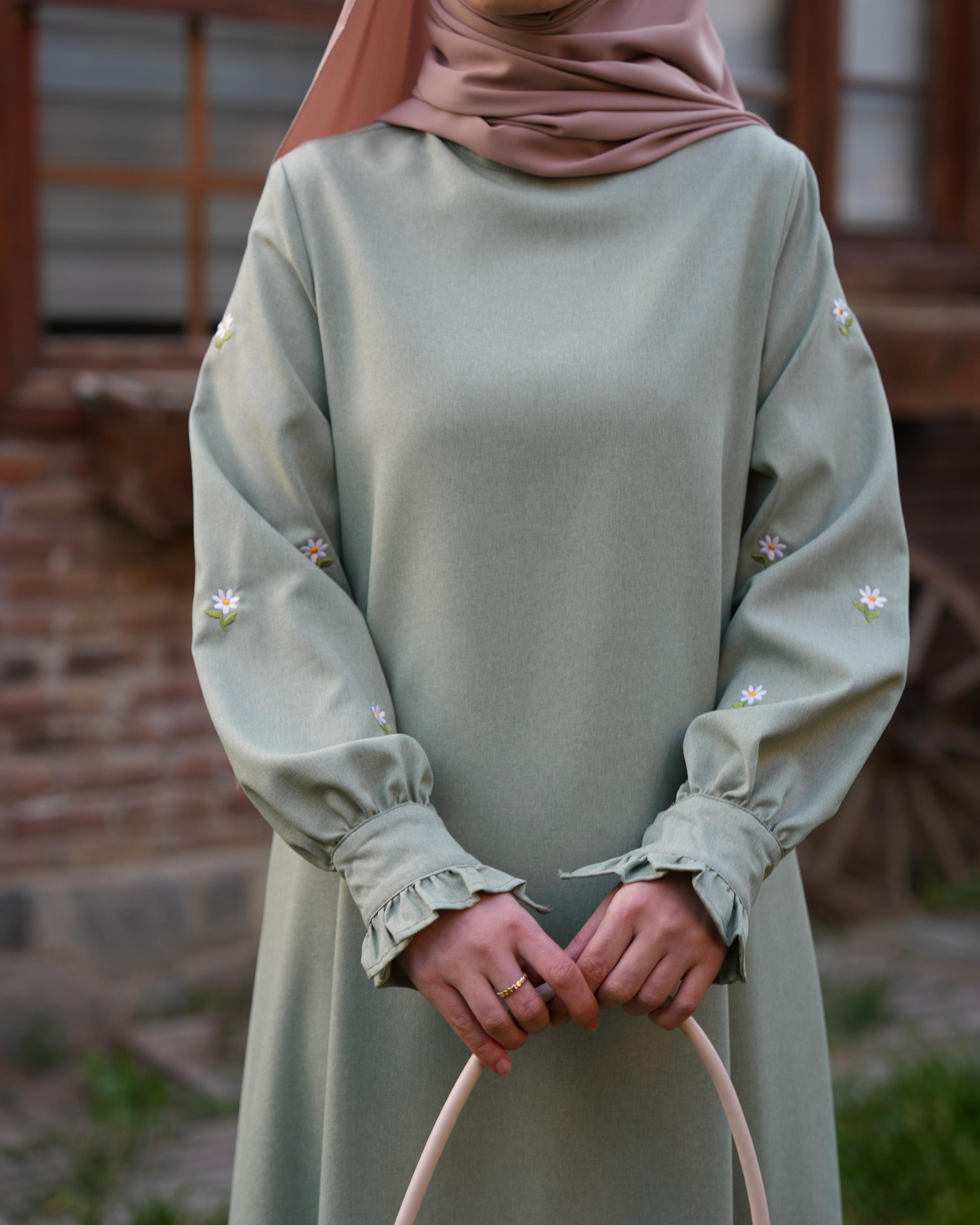 Afra Elbise YEŞİL