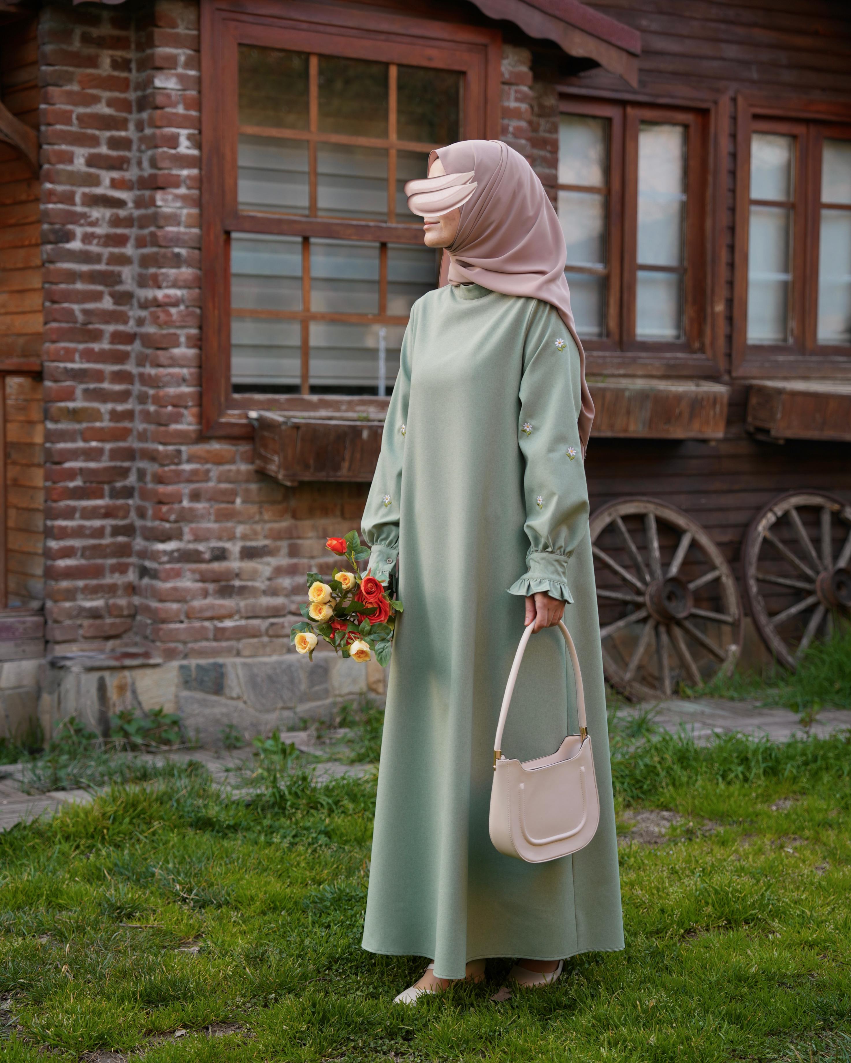 Afra Elbise YEŞİL