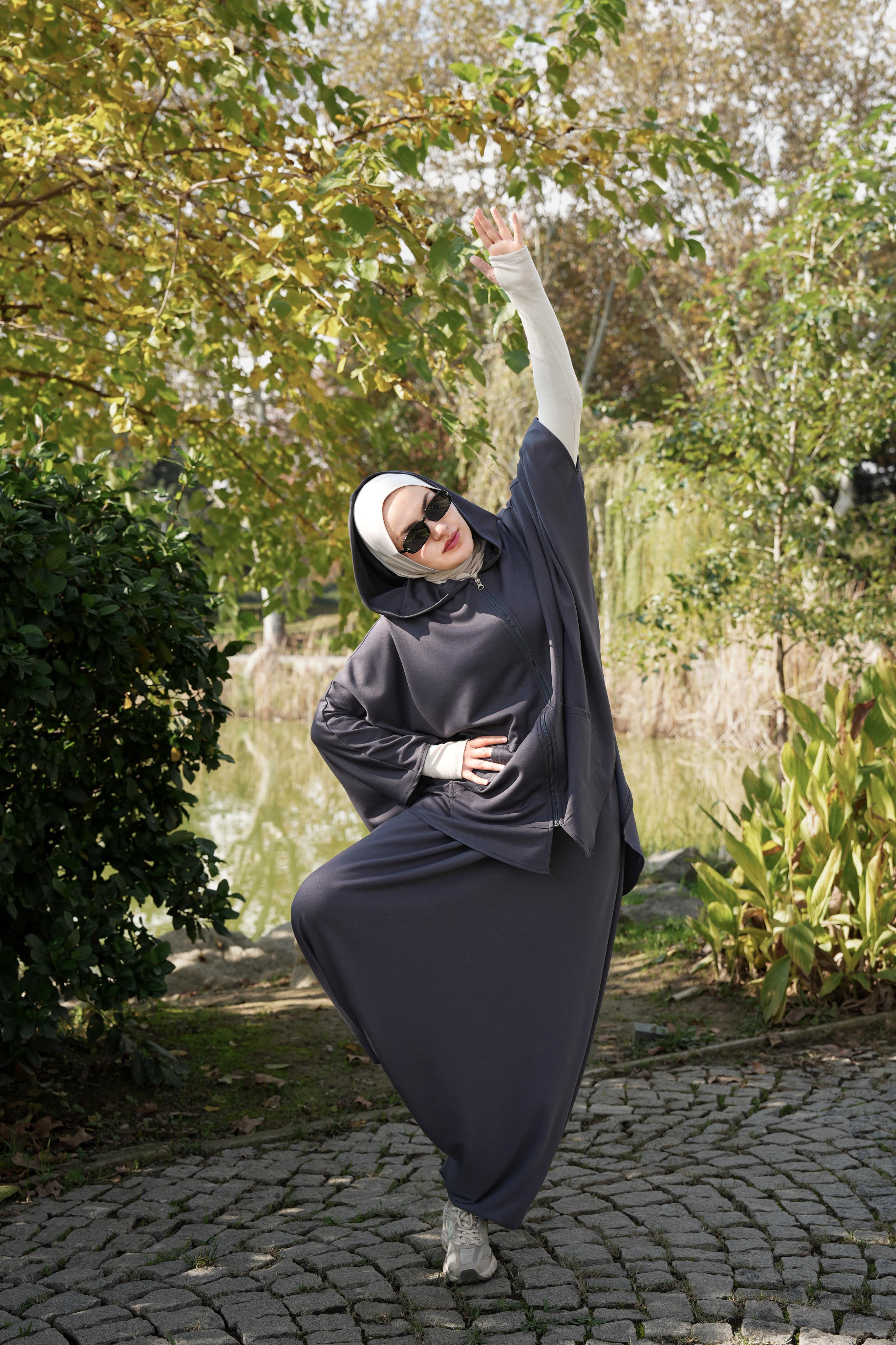 Aktif Fit Takım Gri