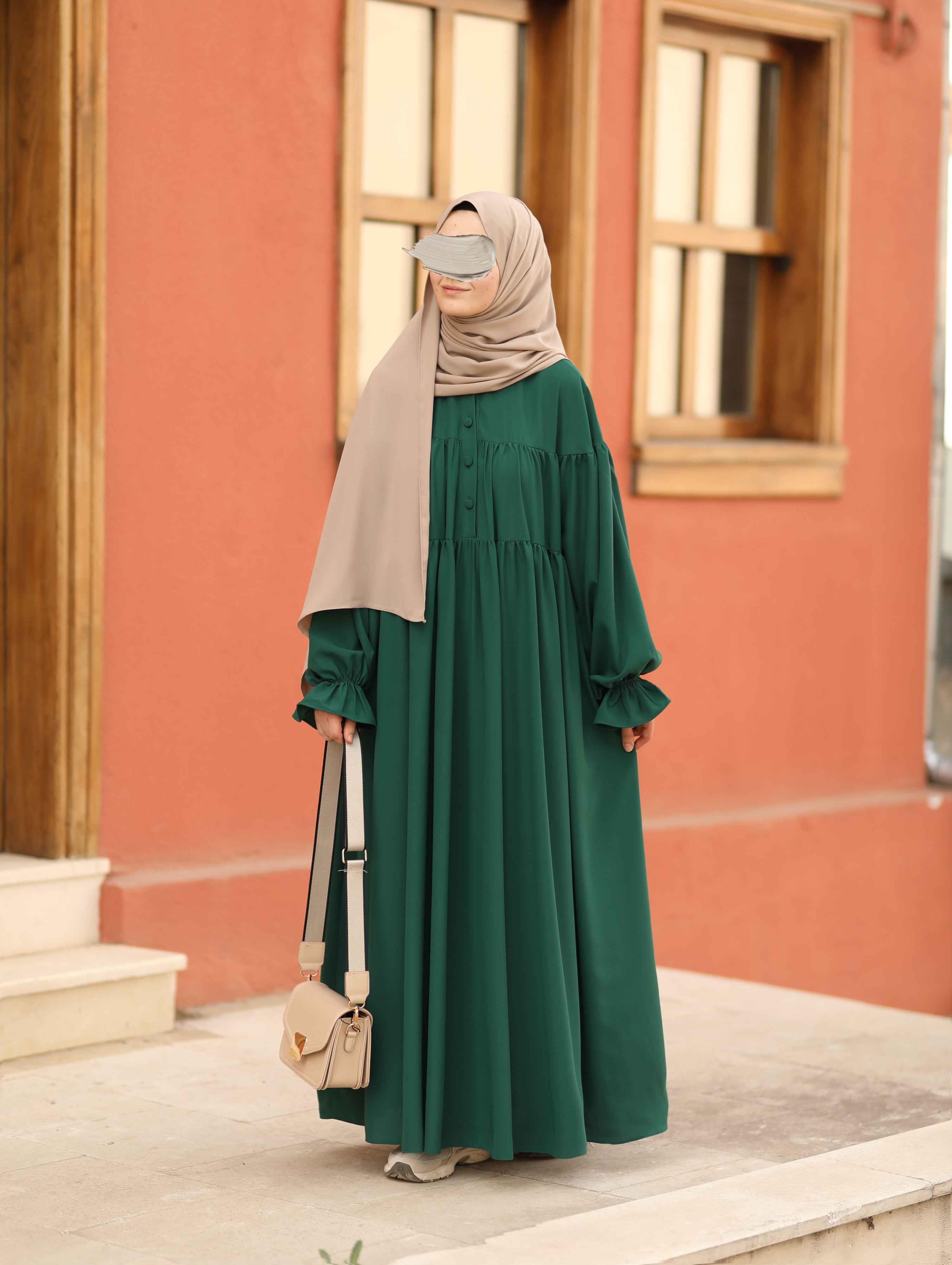 Aylina Elbise ZÜMRÜT