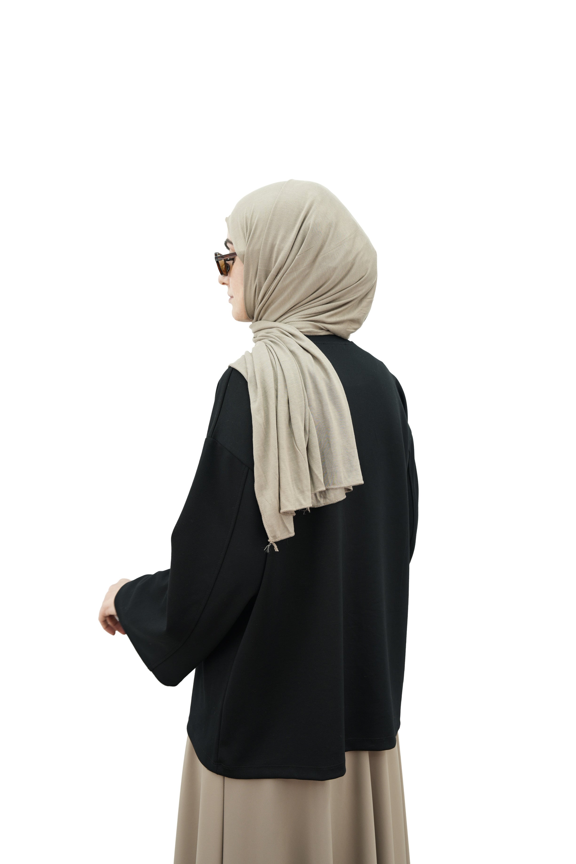 Modal Basıc Sweatshirt SİYAH