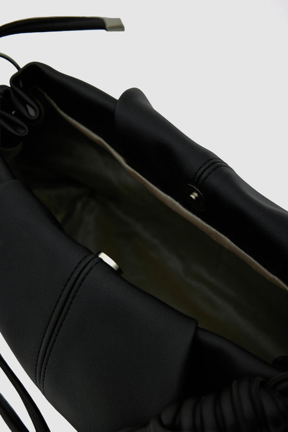 Yan Fitilli Çanta SİYAH