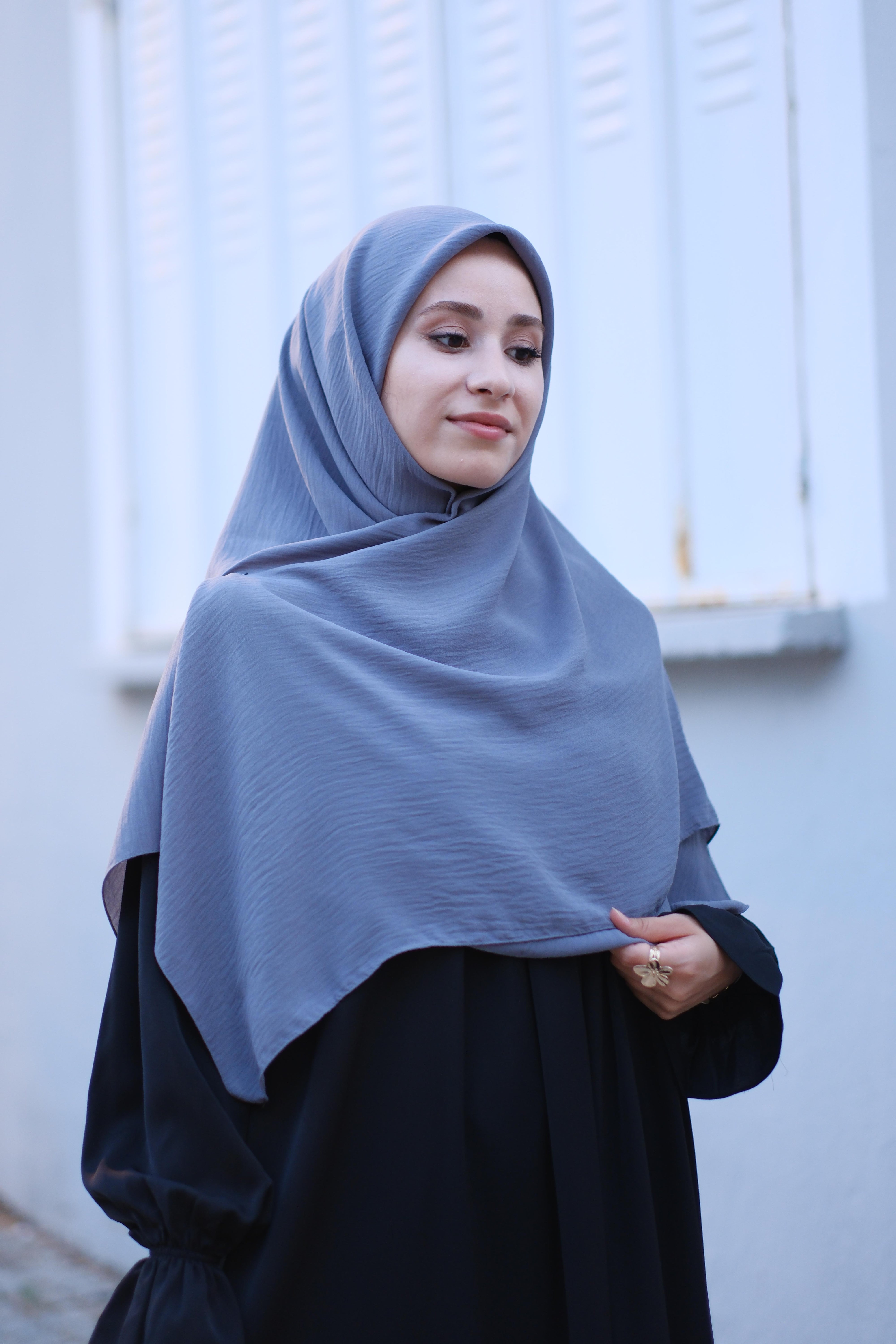 Cazz Büyük Boy Eşarp GRİ