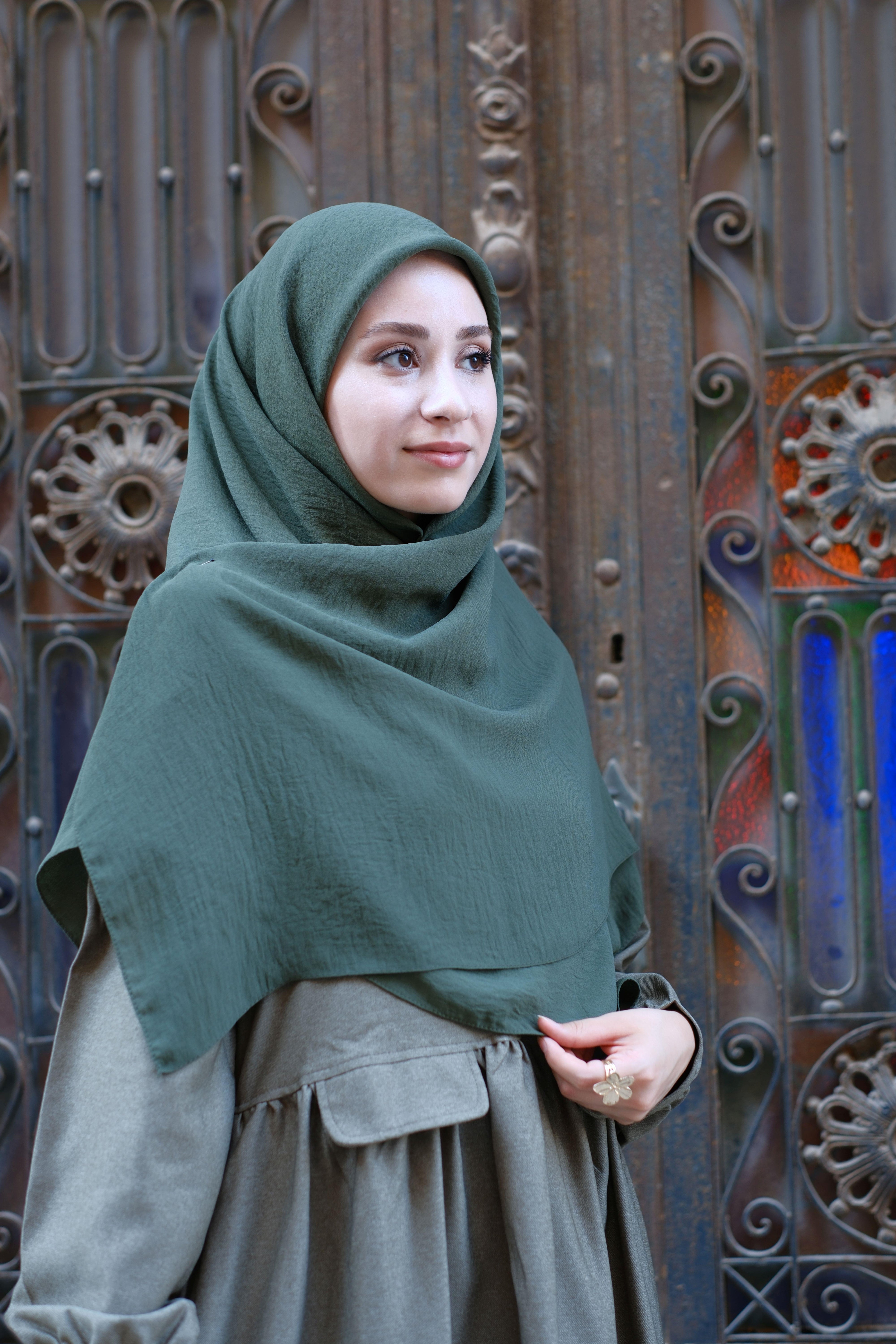 Cazz Büyük Boy Eşarp YEŞİL