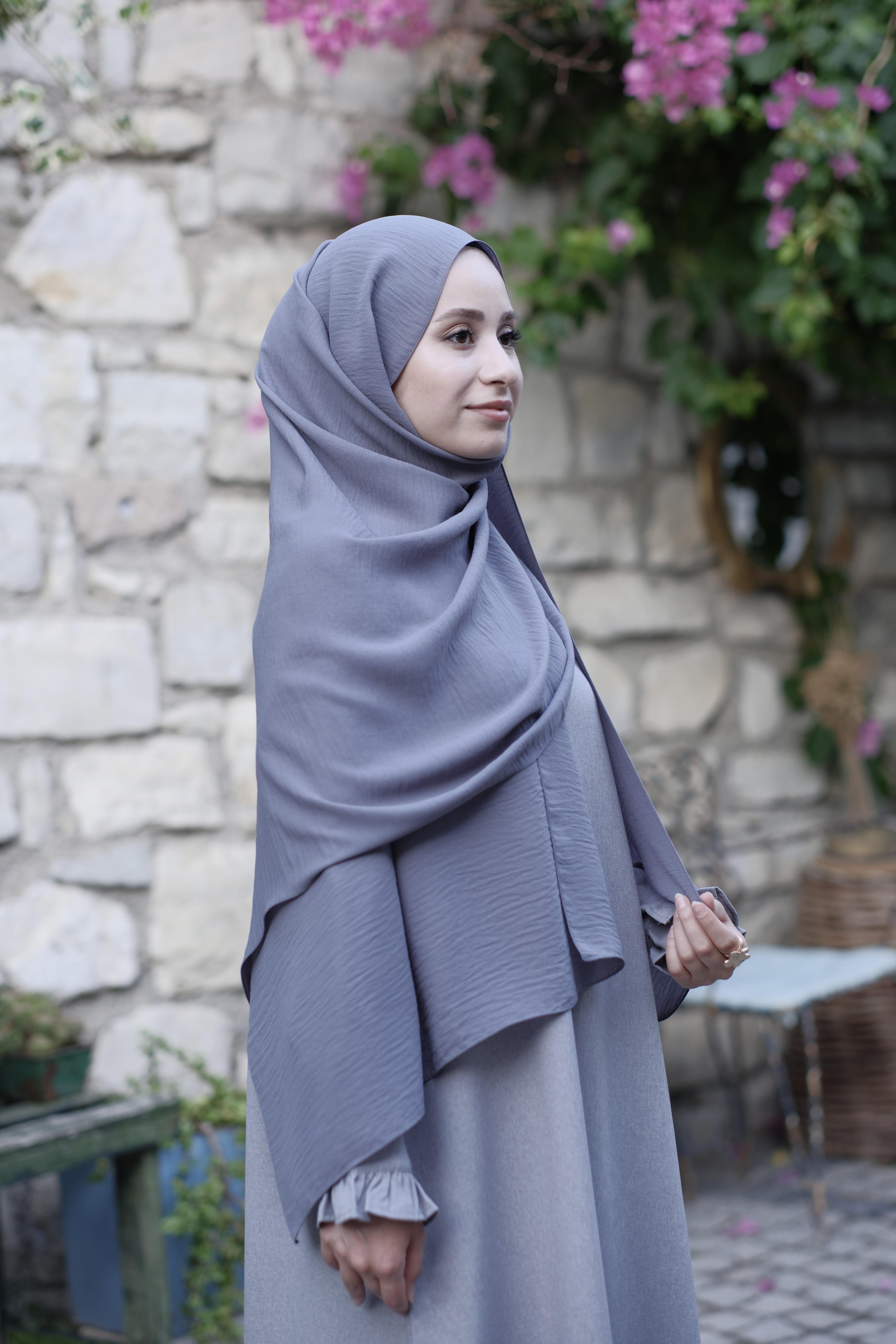 Cazz Büyük Boy Şal GRİ