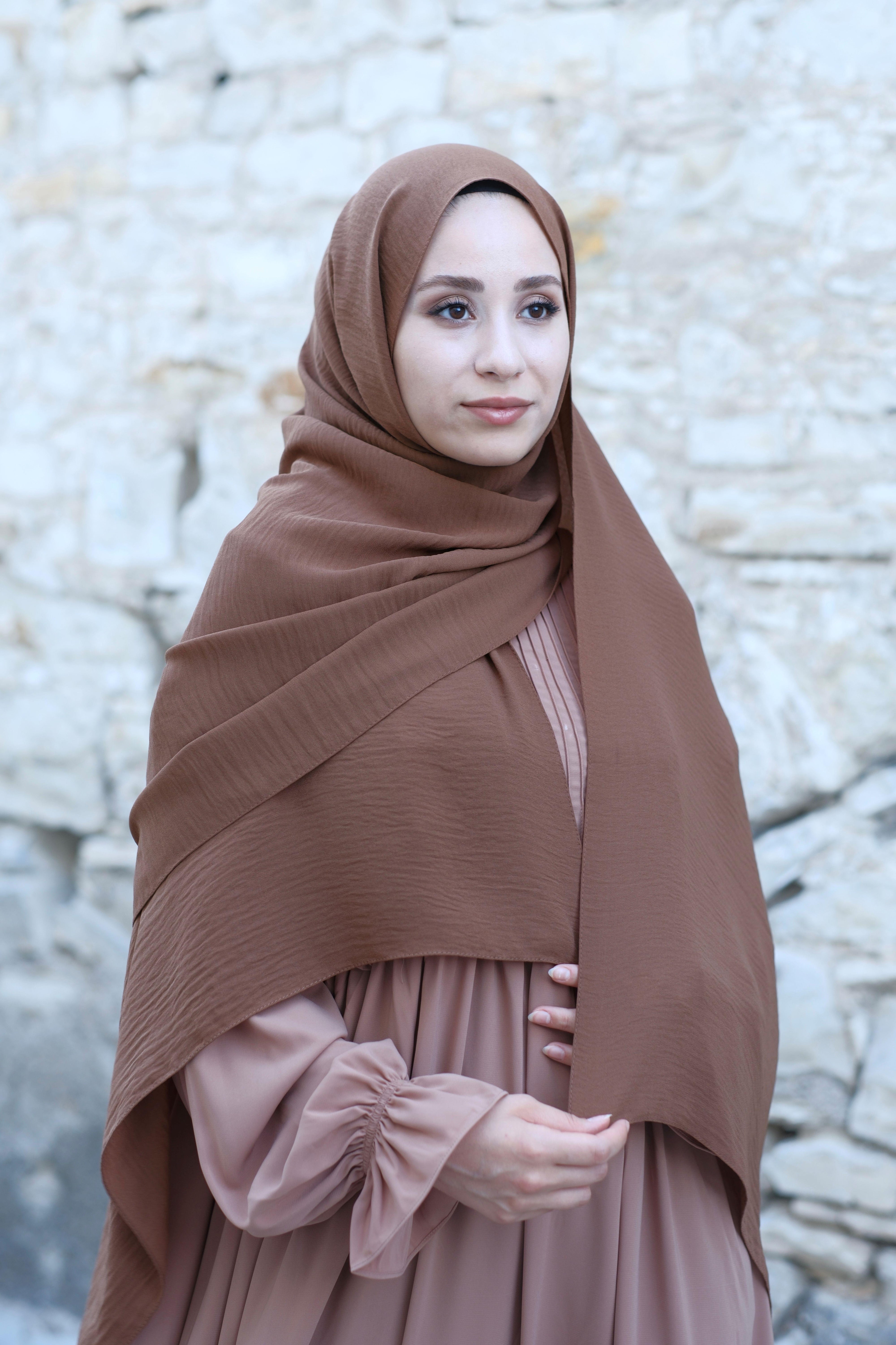 Cazz Büyük Boy Şal KAHVERENGİ