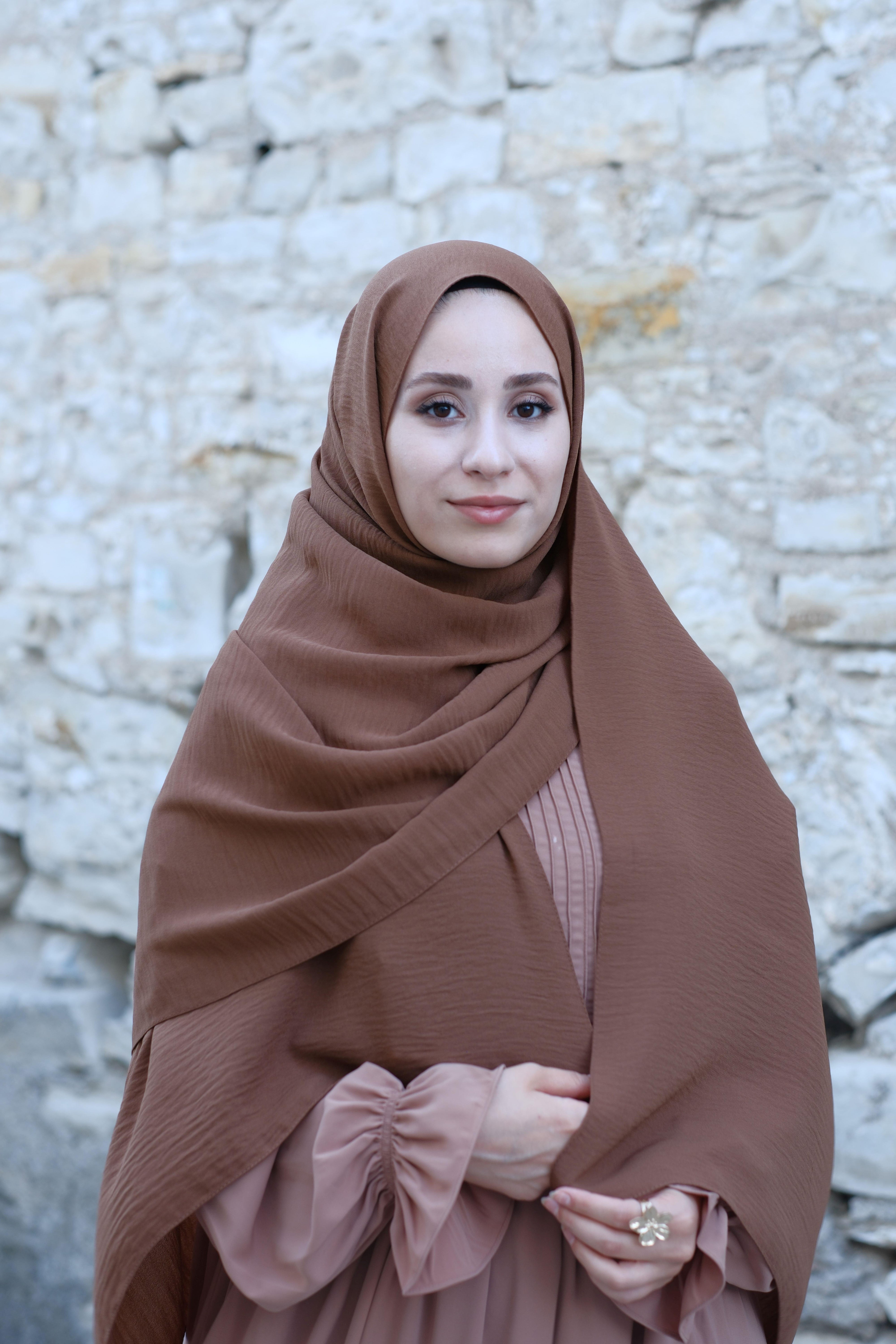 Cazz Büyük Boy Şal KAHVERENGİ