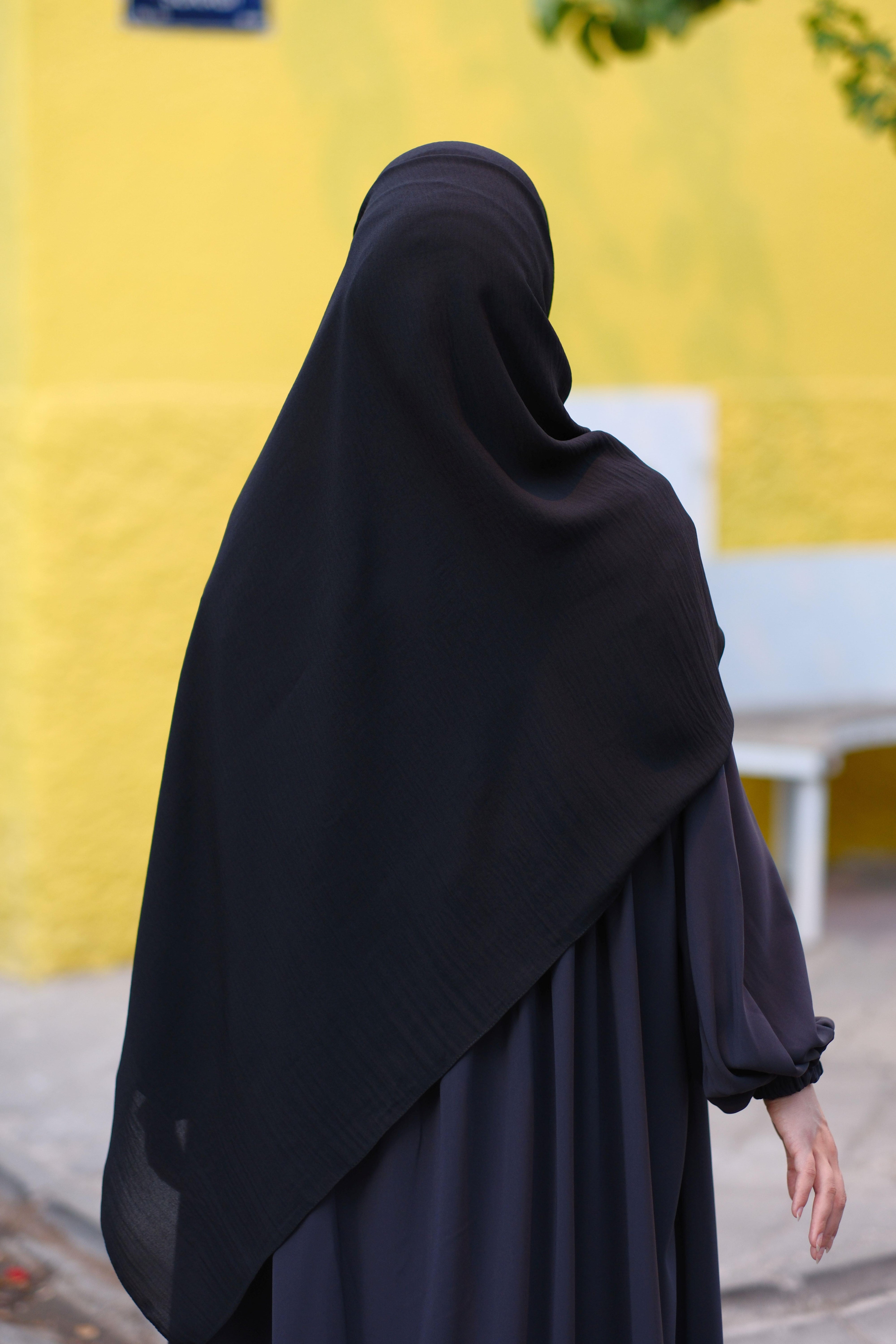 Cazz Büyük Boy Şal SİYAH