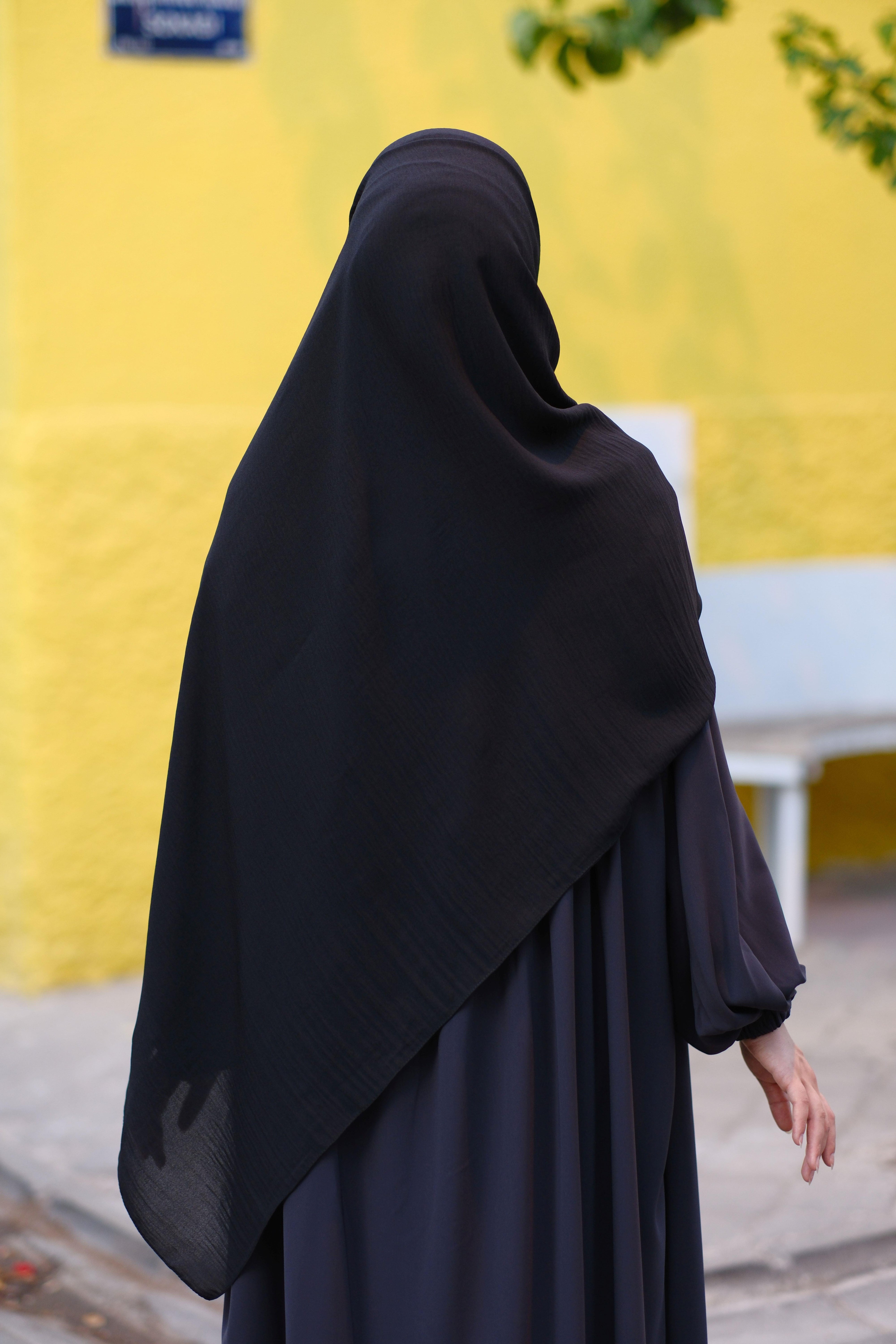 Cazz Büyük Boy Şal SİYAH