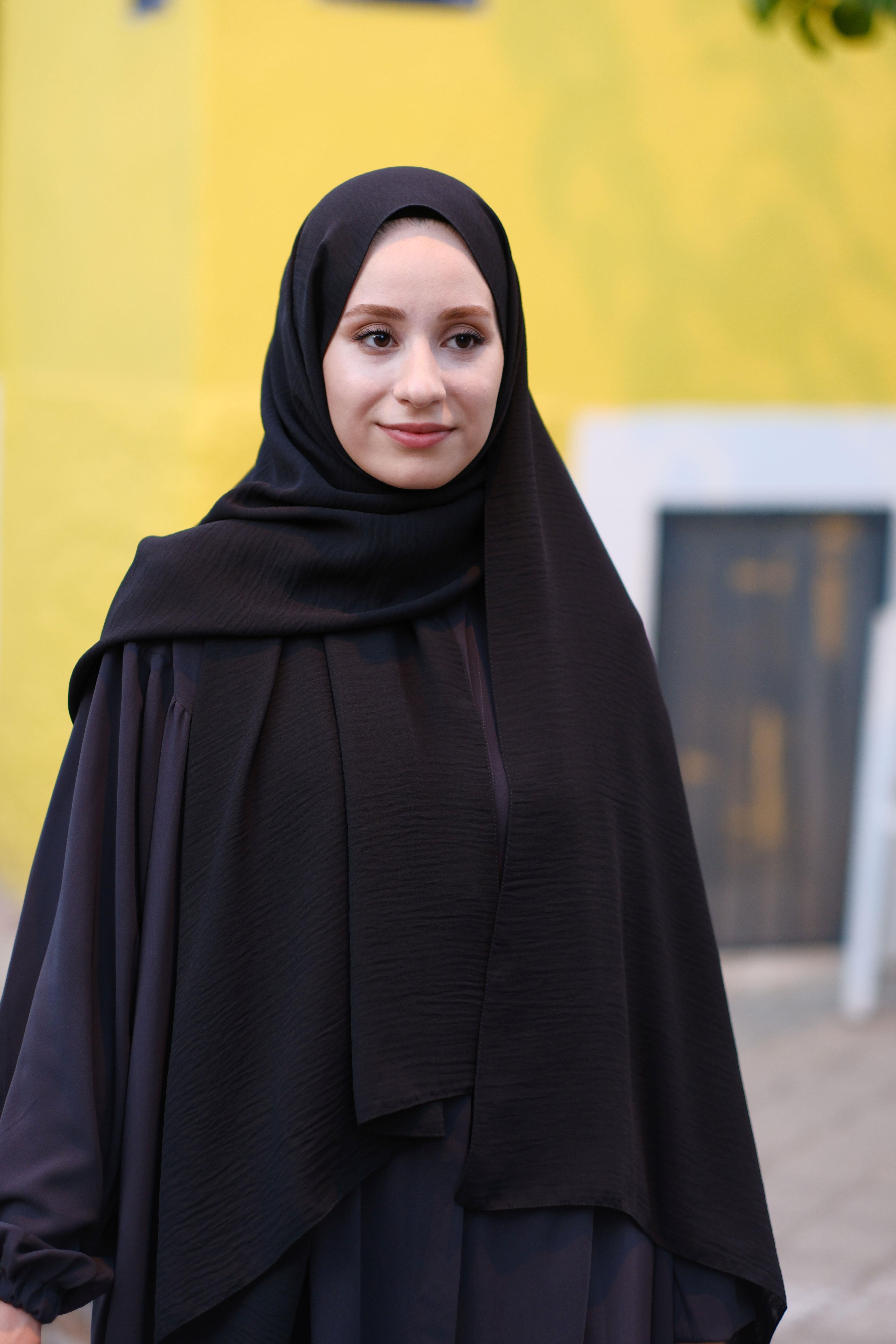 Cazz Büyük Boy Şal SİYAH