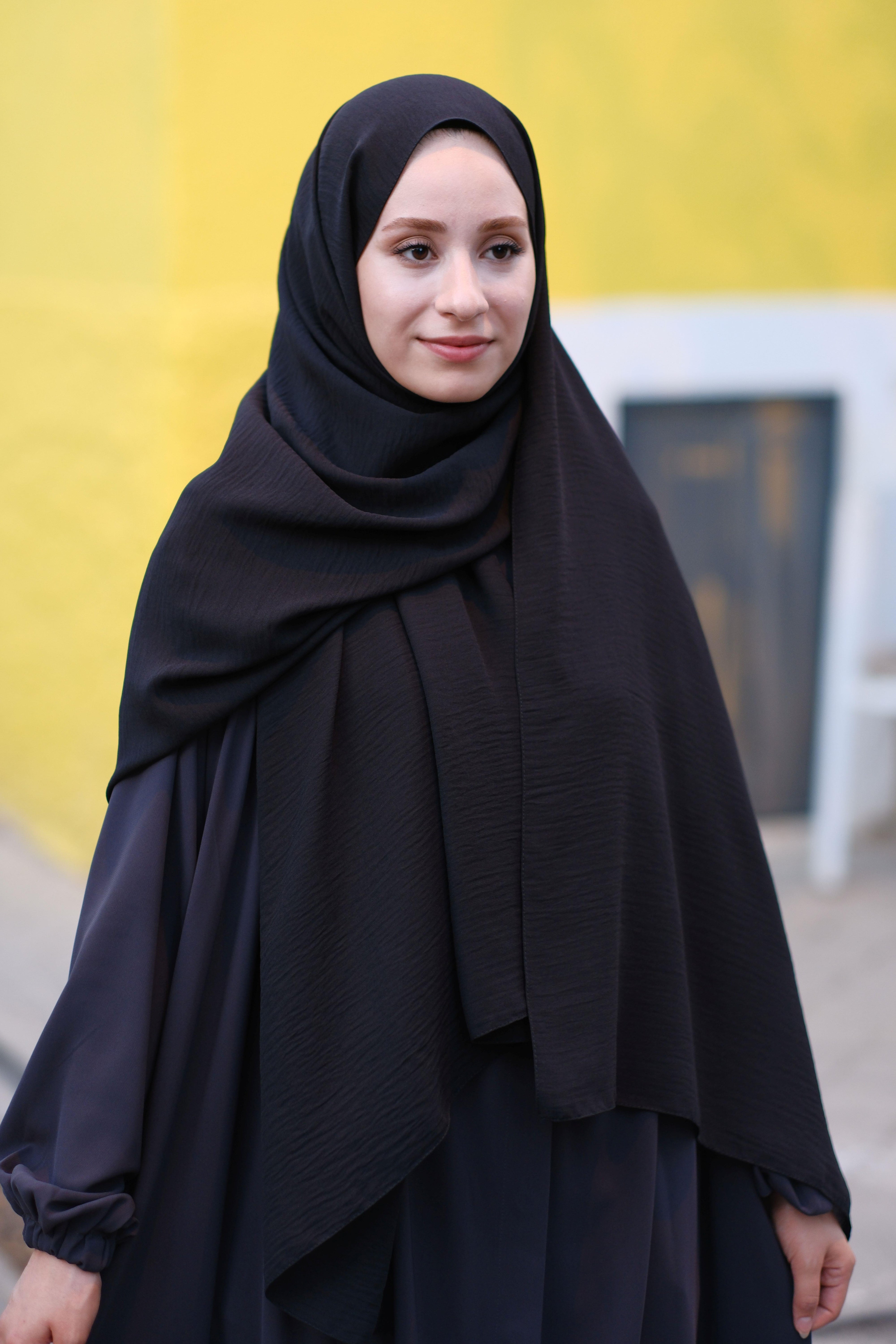 Cazz Büyük Boy Şal SİYAH