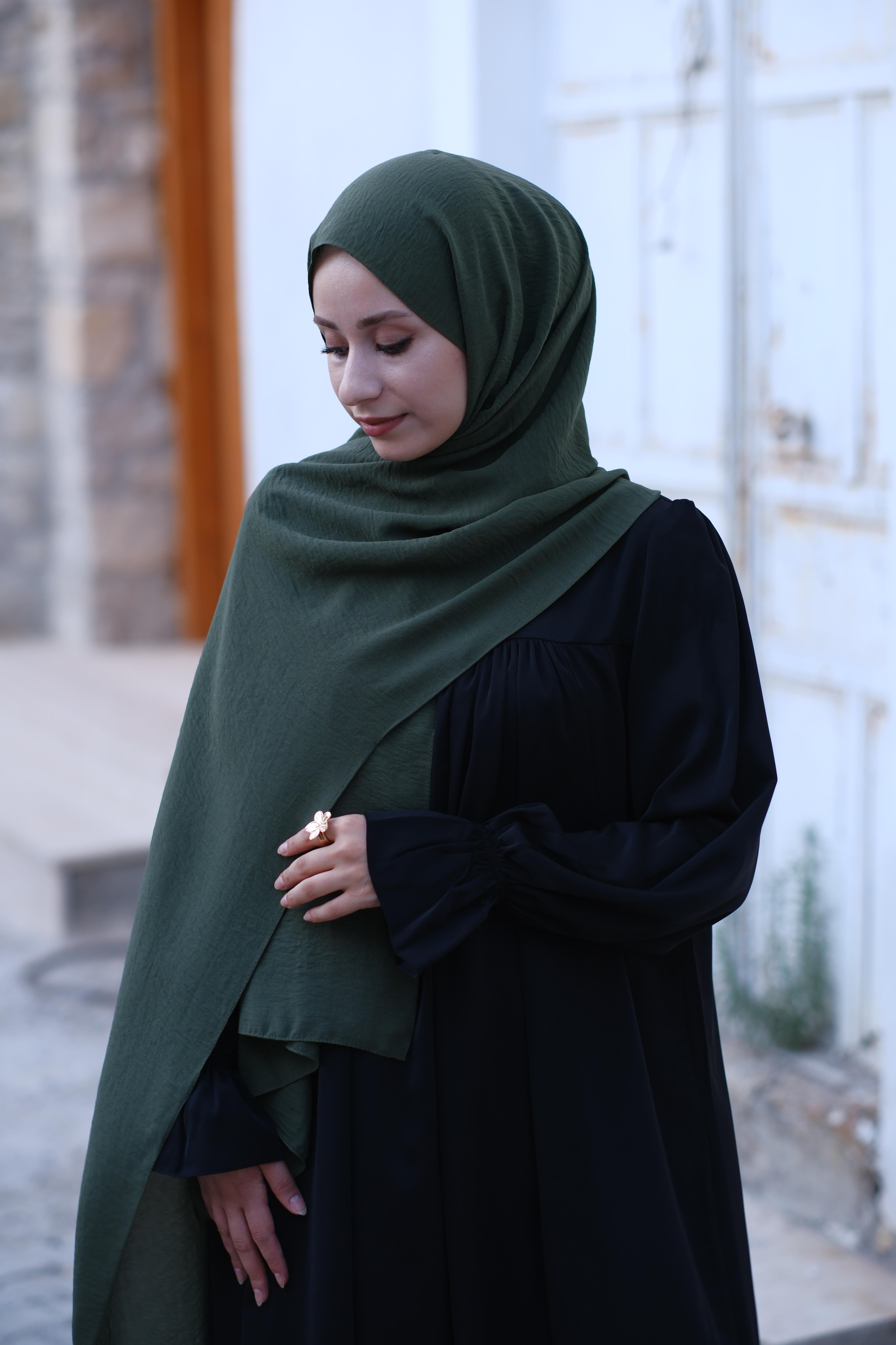 Cazz Büyük Boy Şal Yeşil