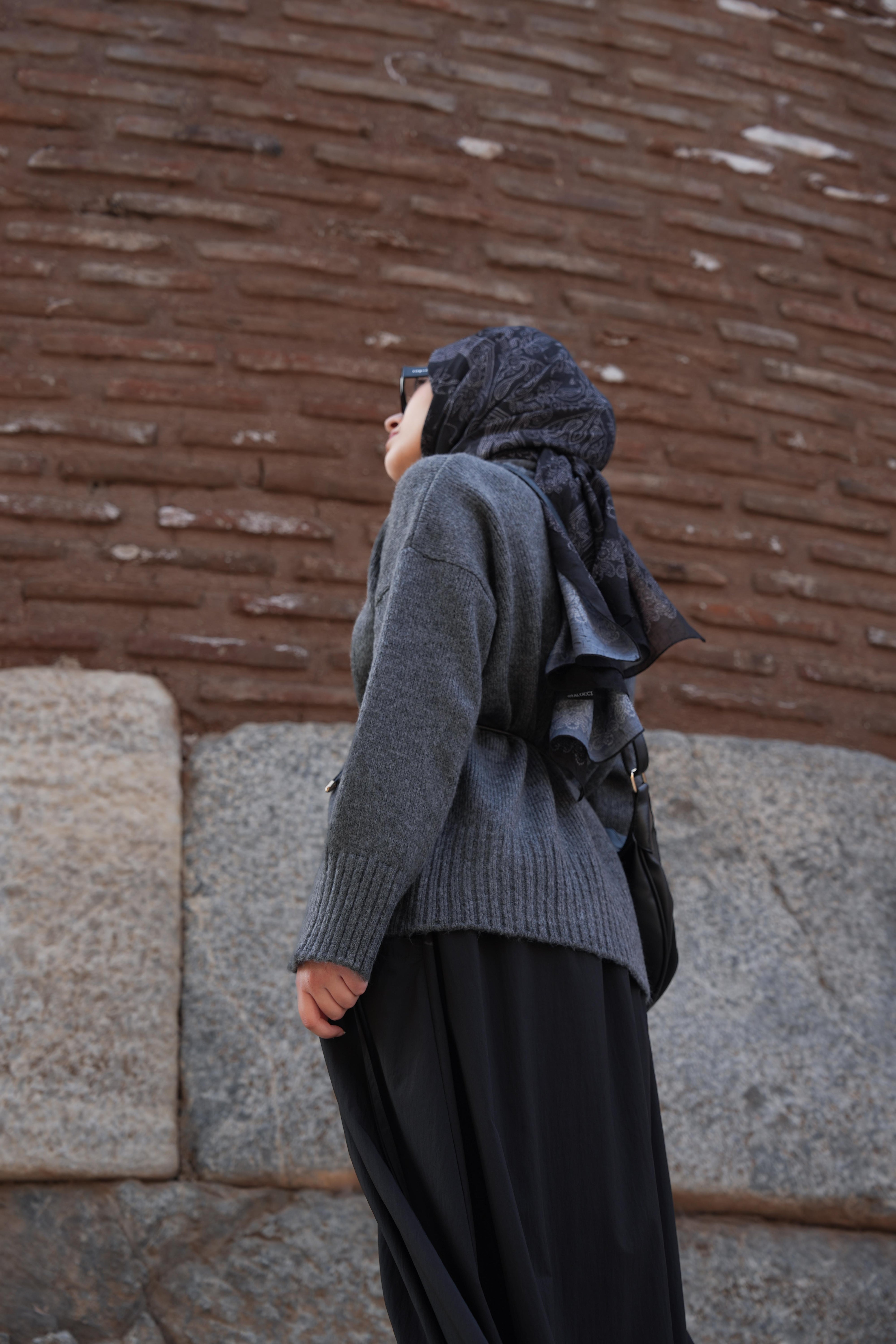 Cep Tünelli Etek SİYAH