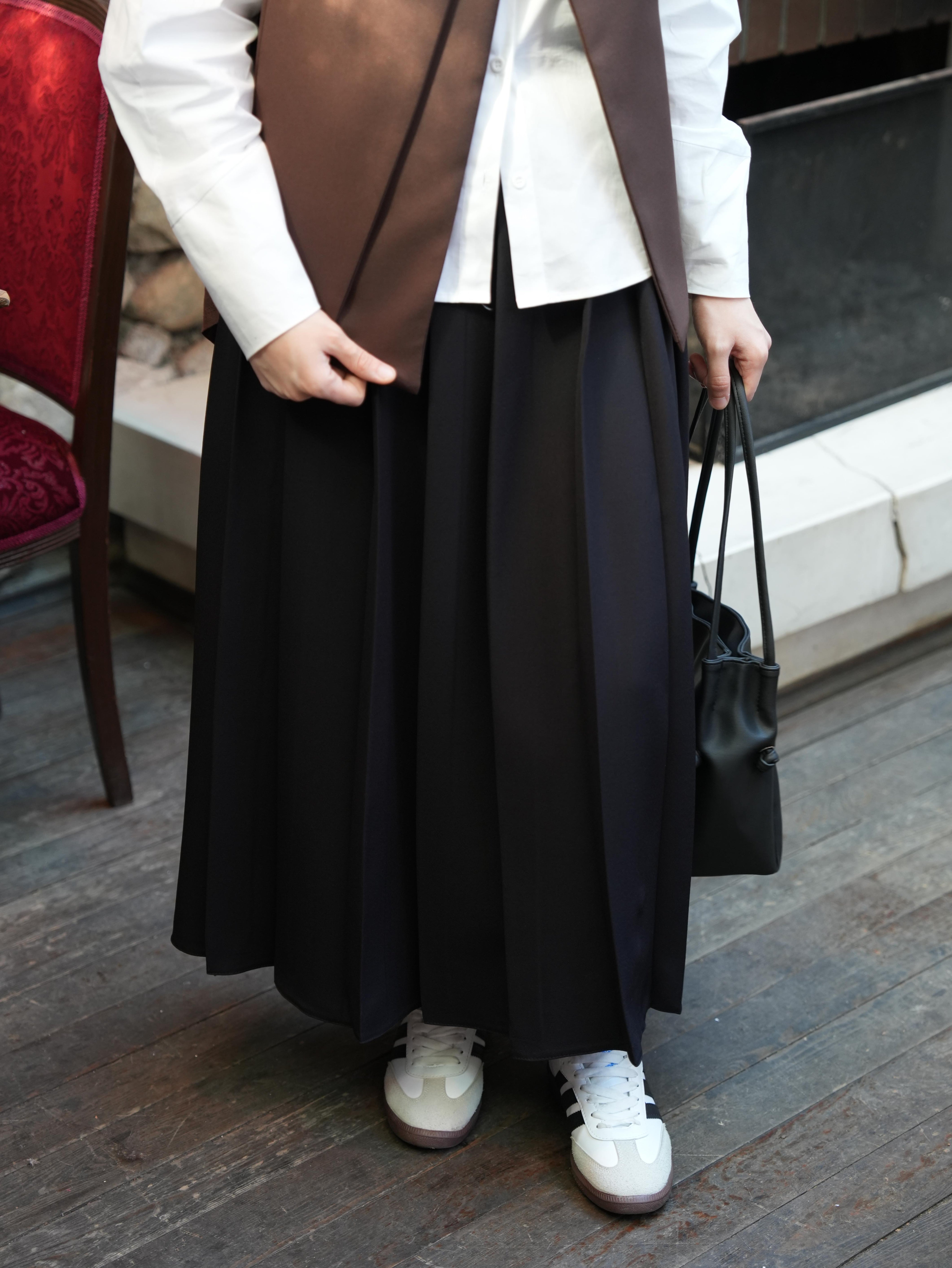 Çift Kat Yelek KAHVERENGİ