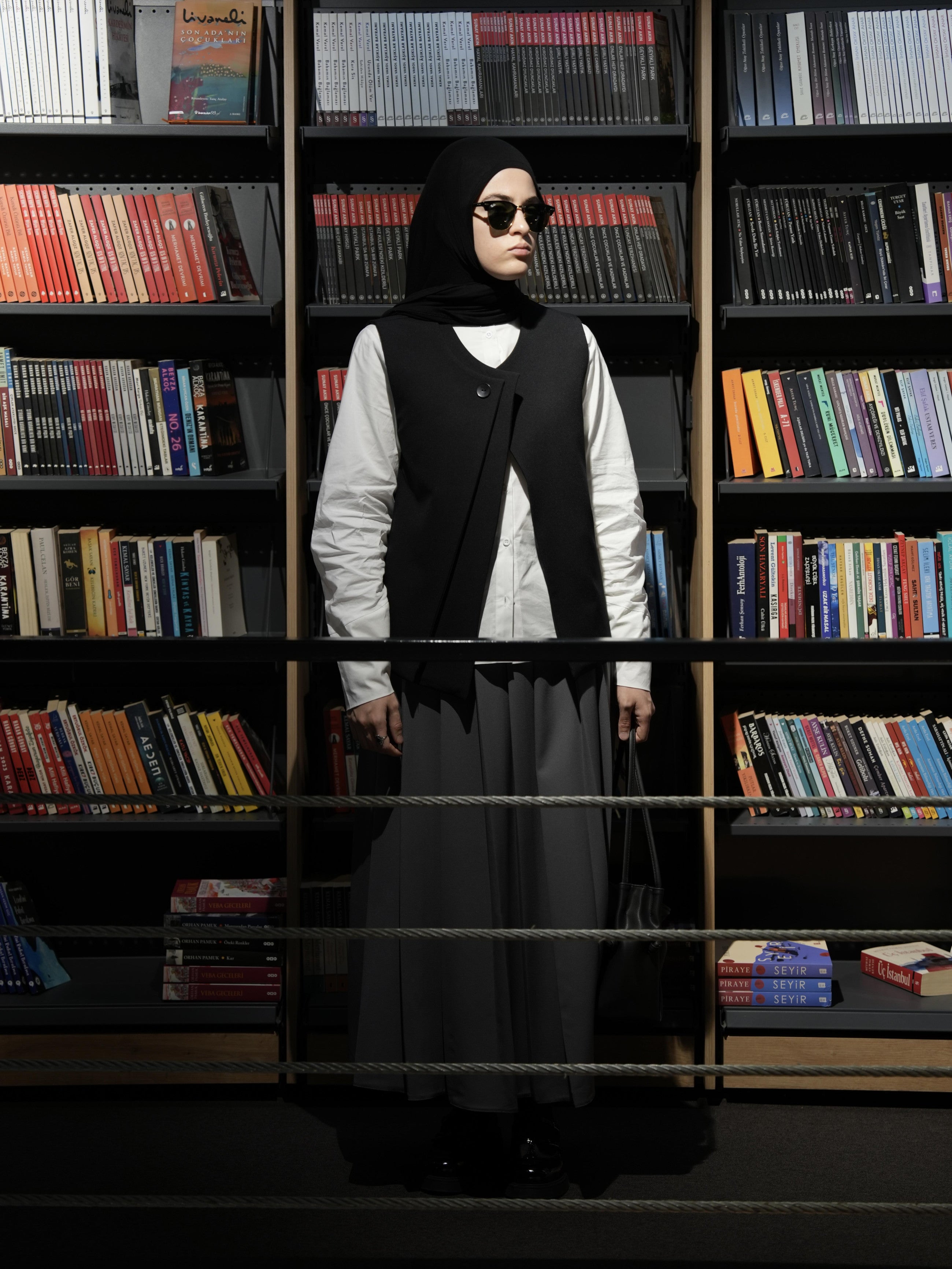 Çift Kat Yelek Siyah