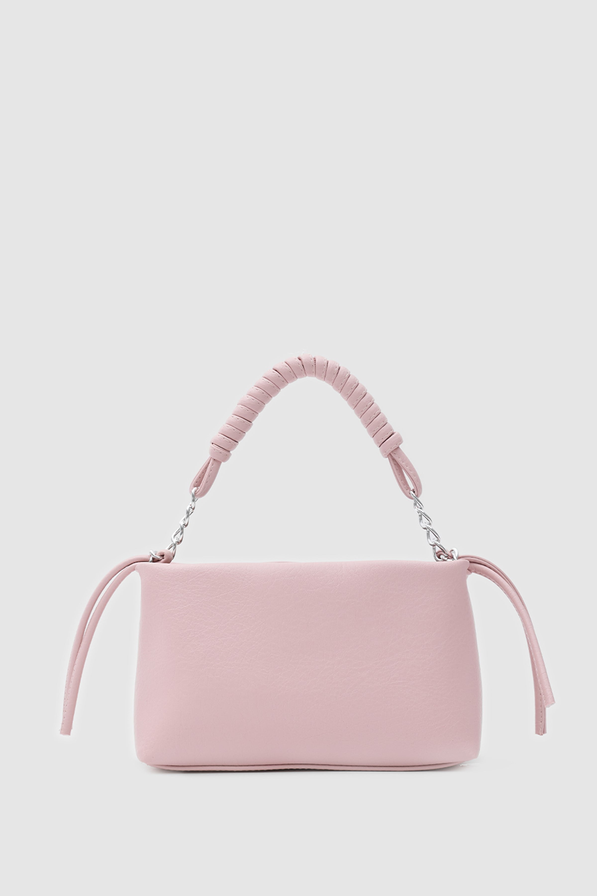 Burgu Saplı Çanta PEMBE