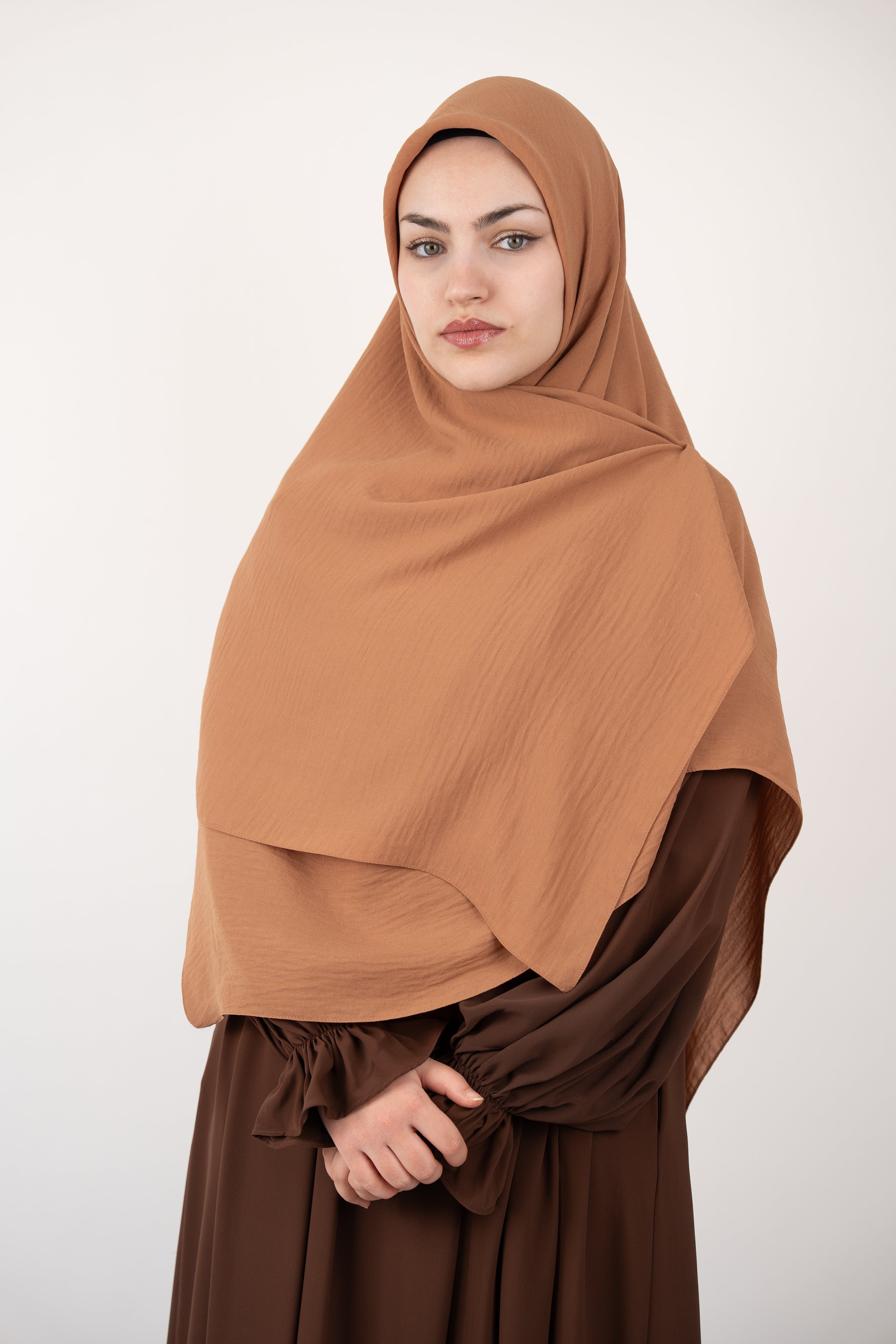 Cazz Büyük Boy Eşarp CAMEL