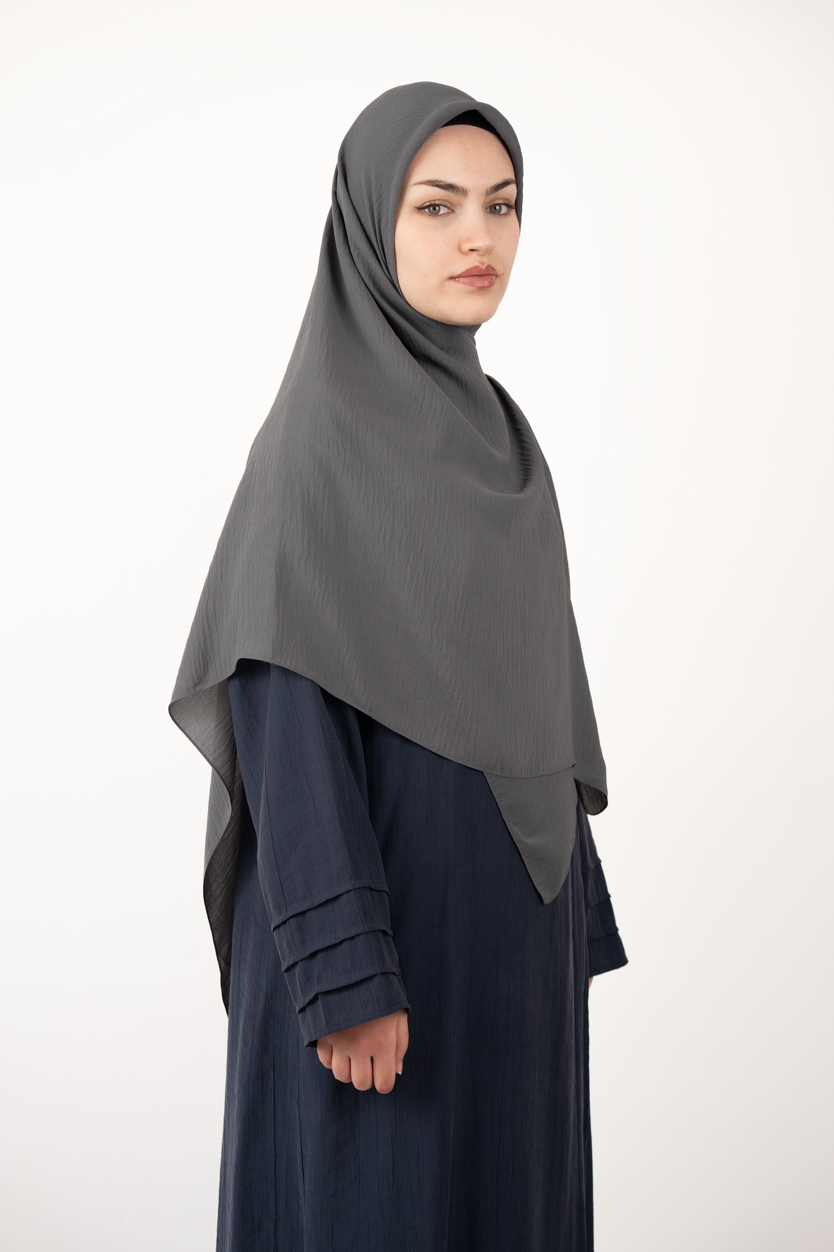 Cazz Büyük Boy Eşarp GRİ