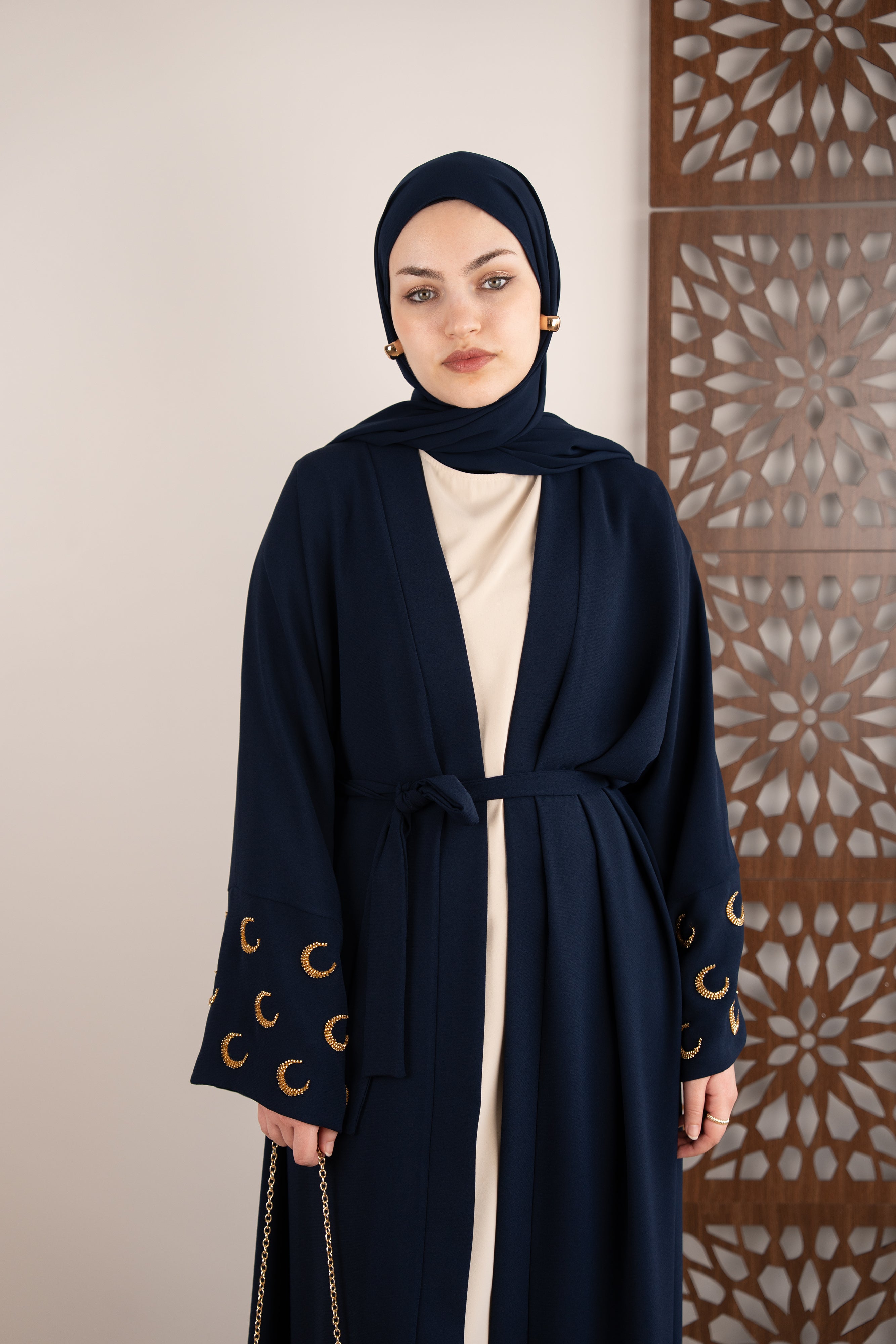Ramadan Kareem Abaya LACİVERT