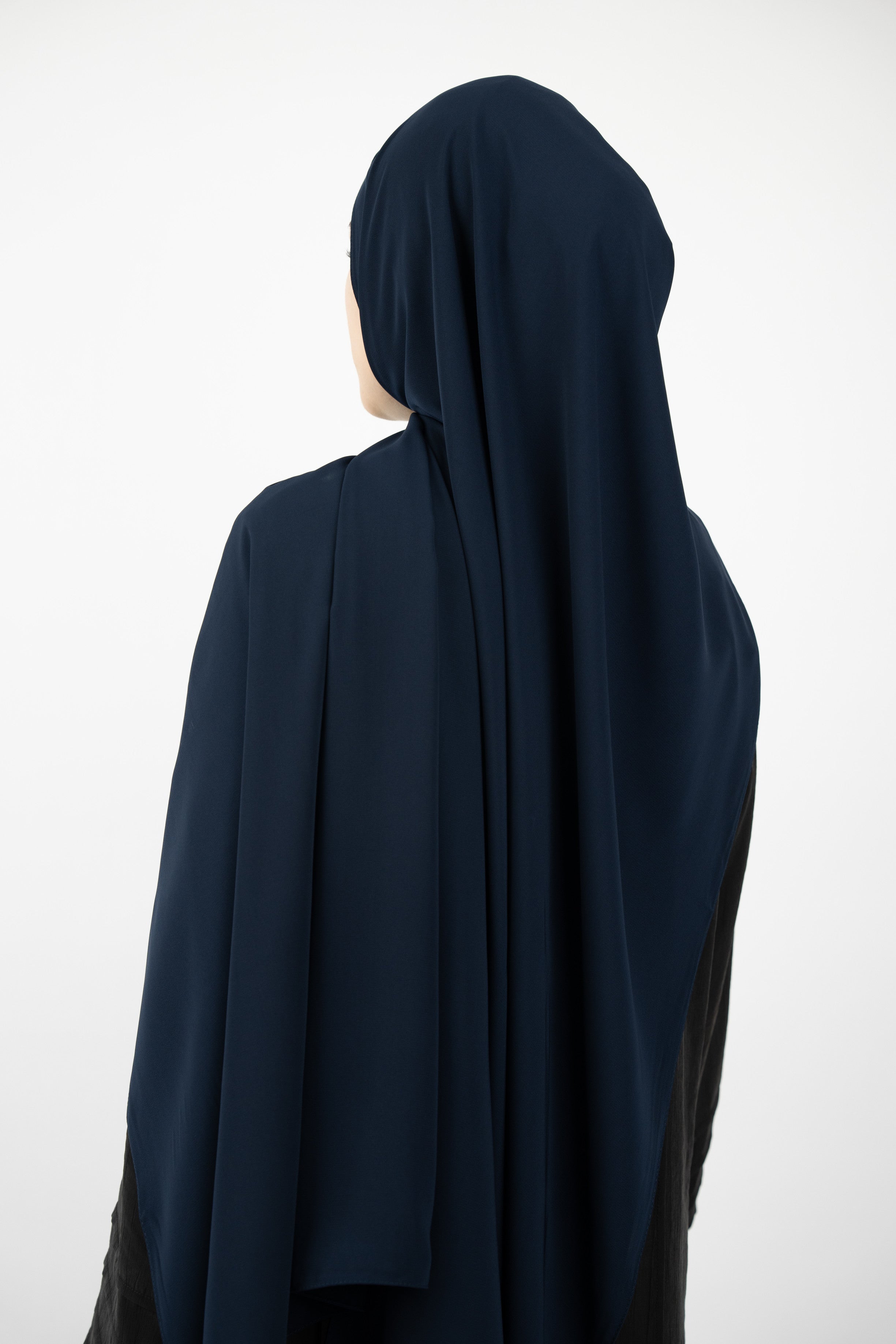 Medine İpeği Şal LACİVERT