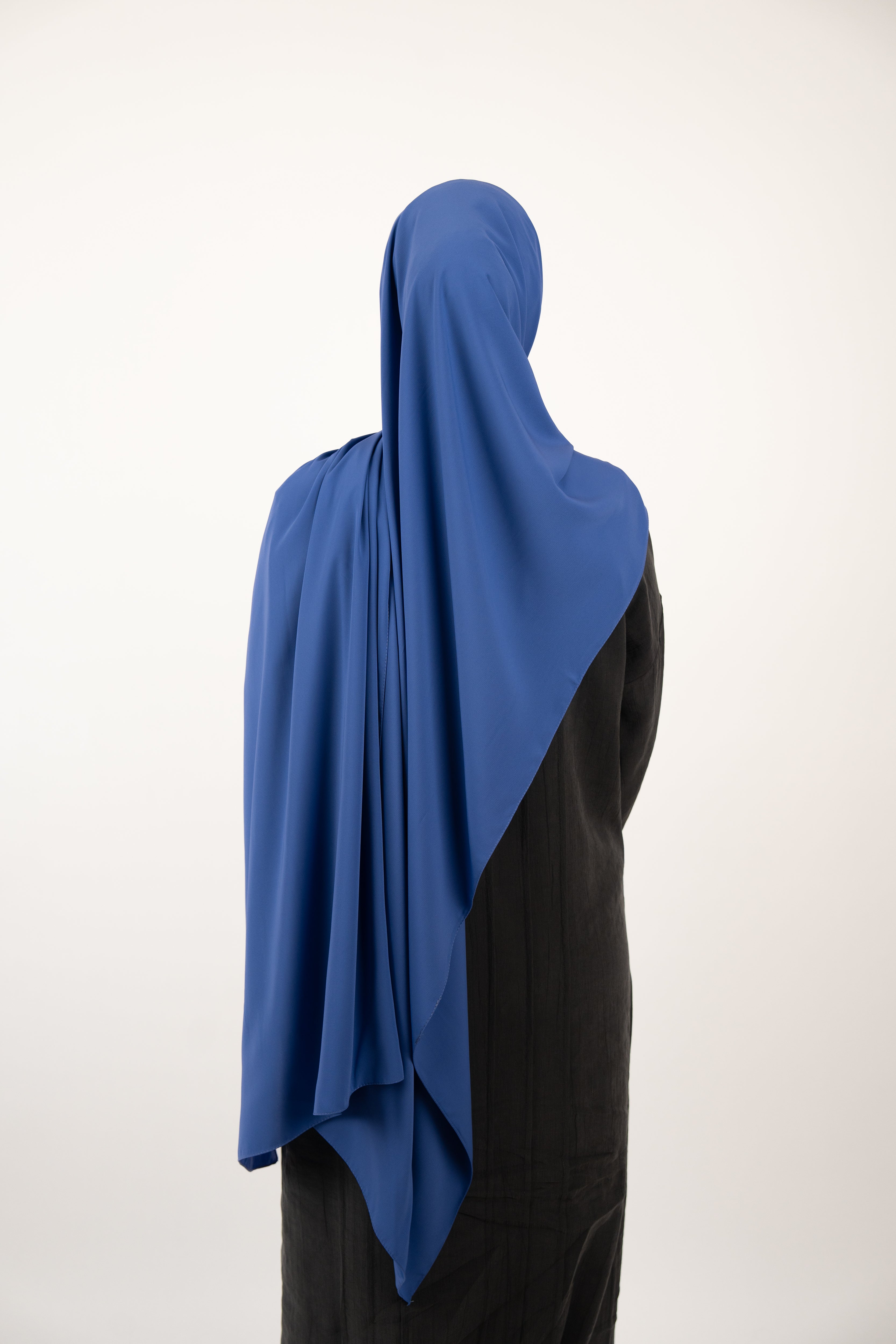 Medine İpeği Şal KOT MAVİ