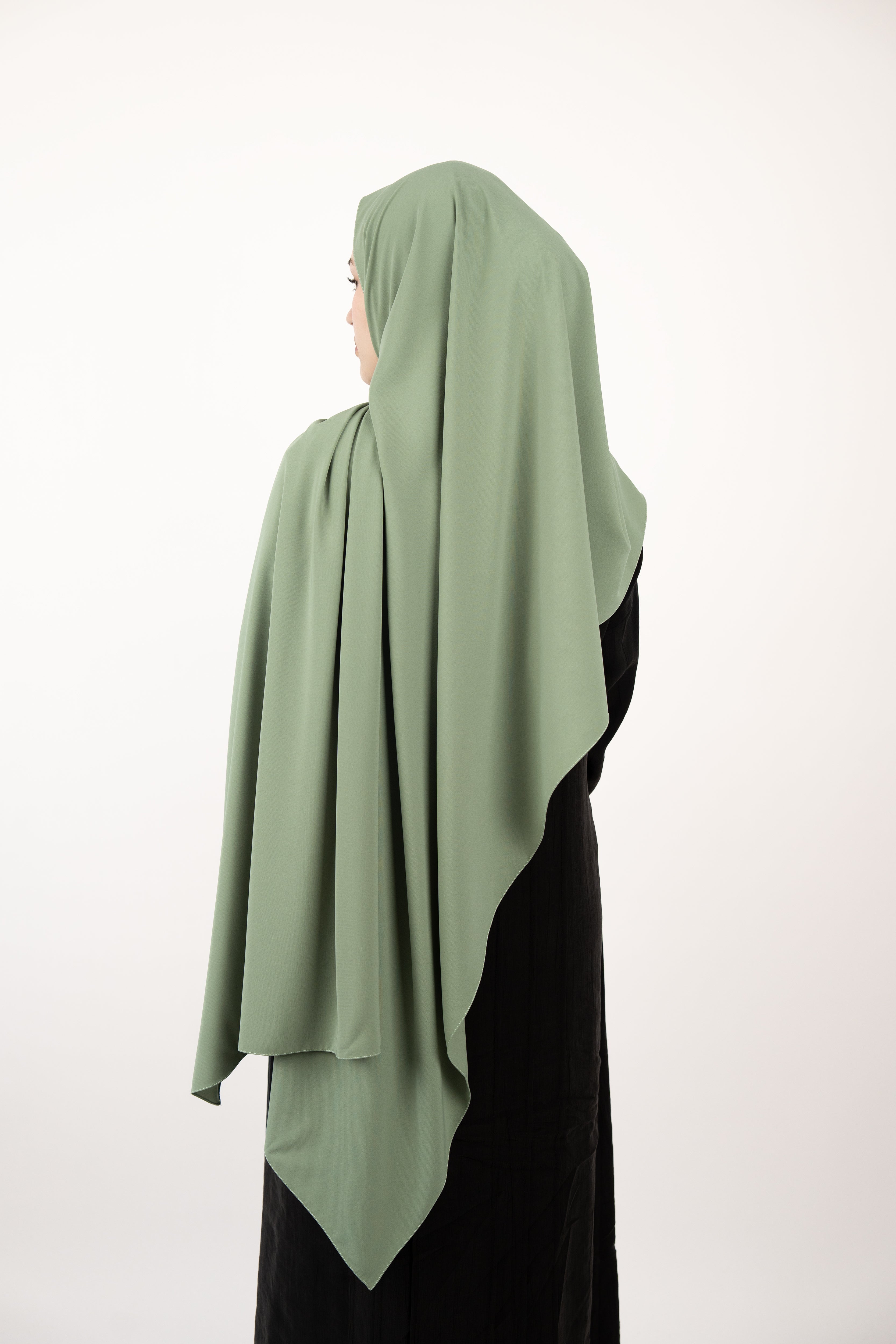 Medine İpeği Şal SOFT YEŞİL