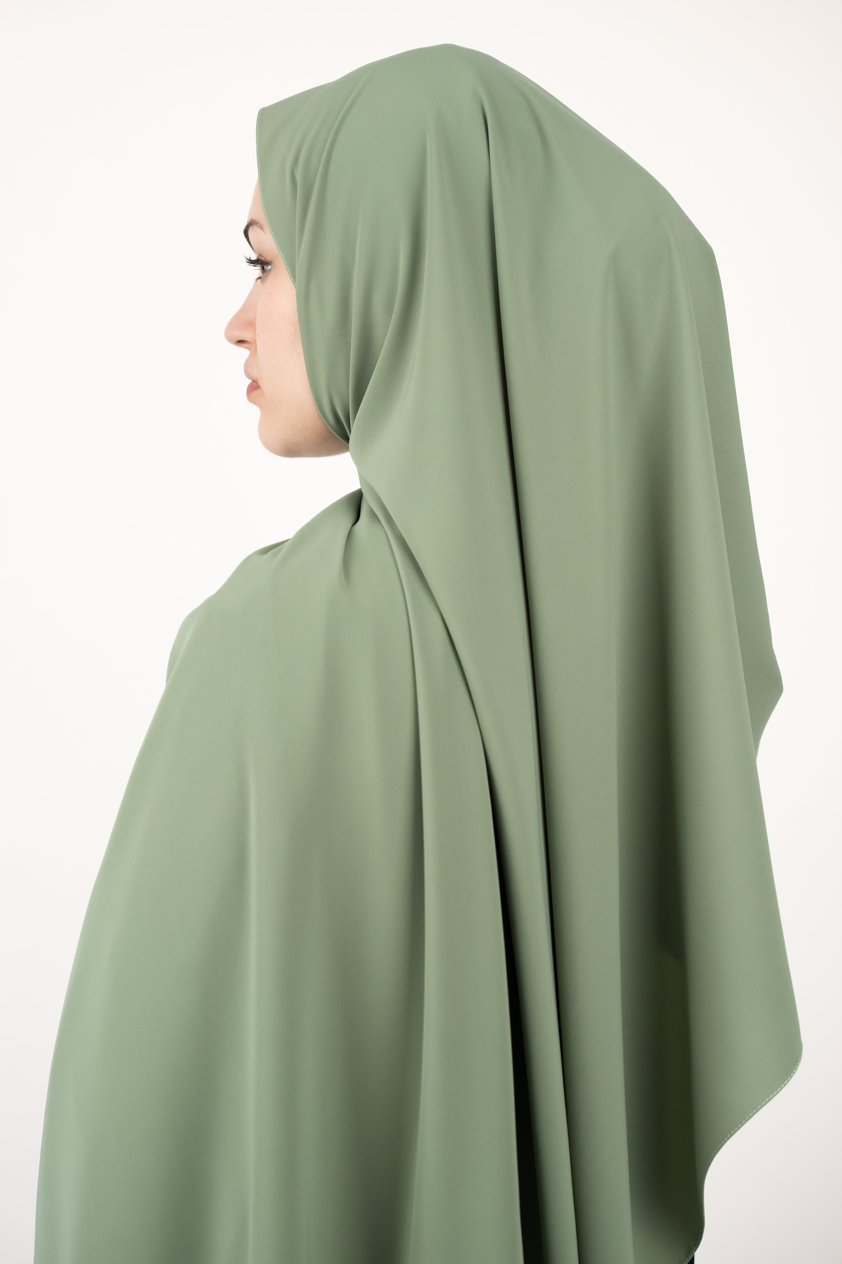 Medine İpeği Şal SOFT YEŞİL