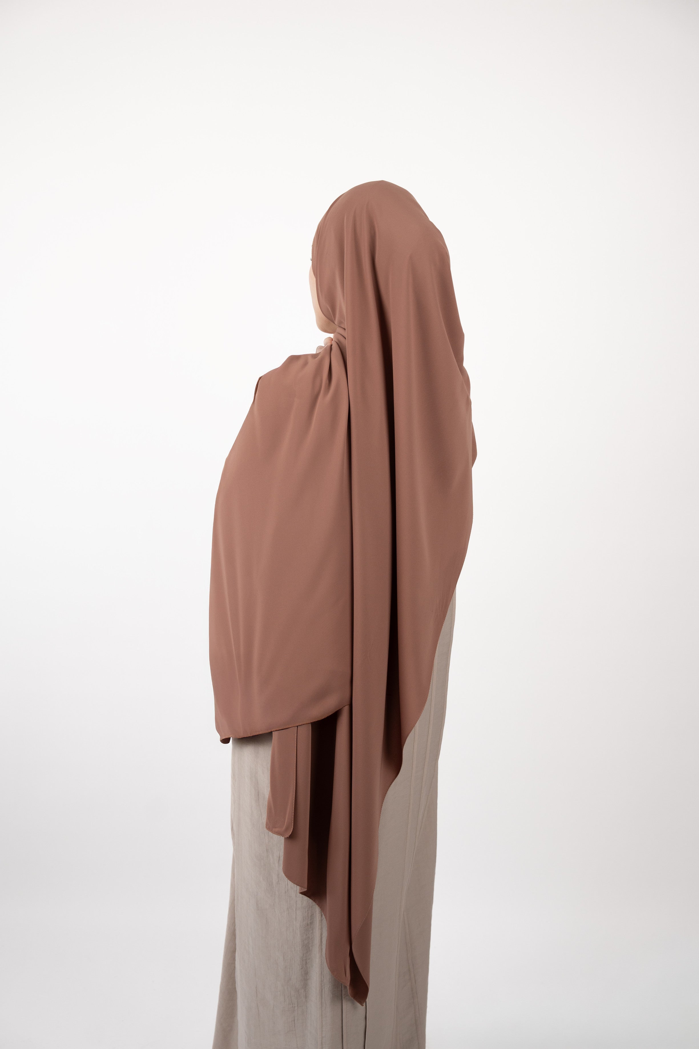 Medine İpeği Şal SÜTLÜ KAHVE