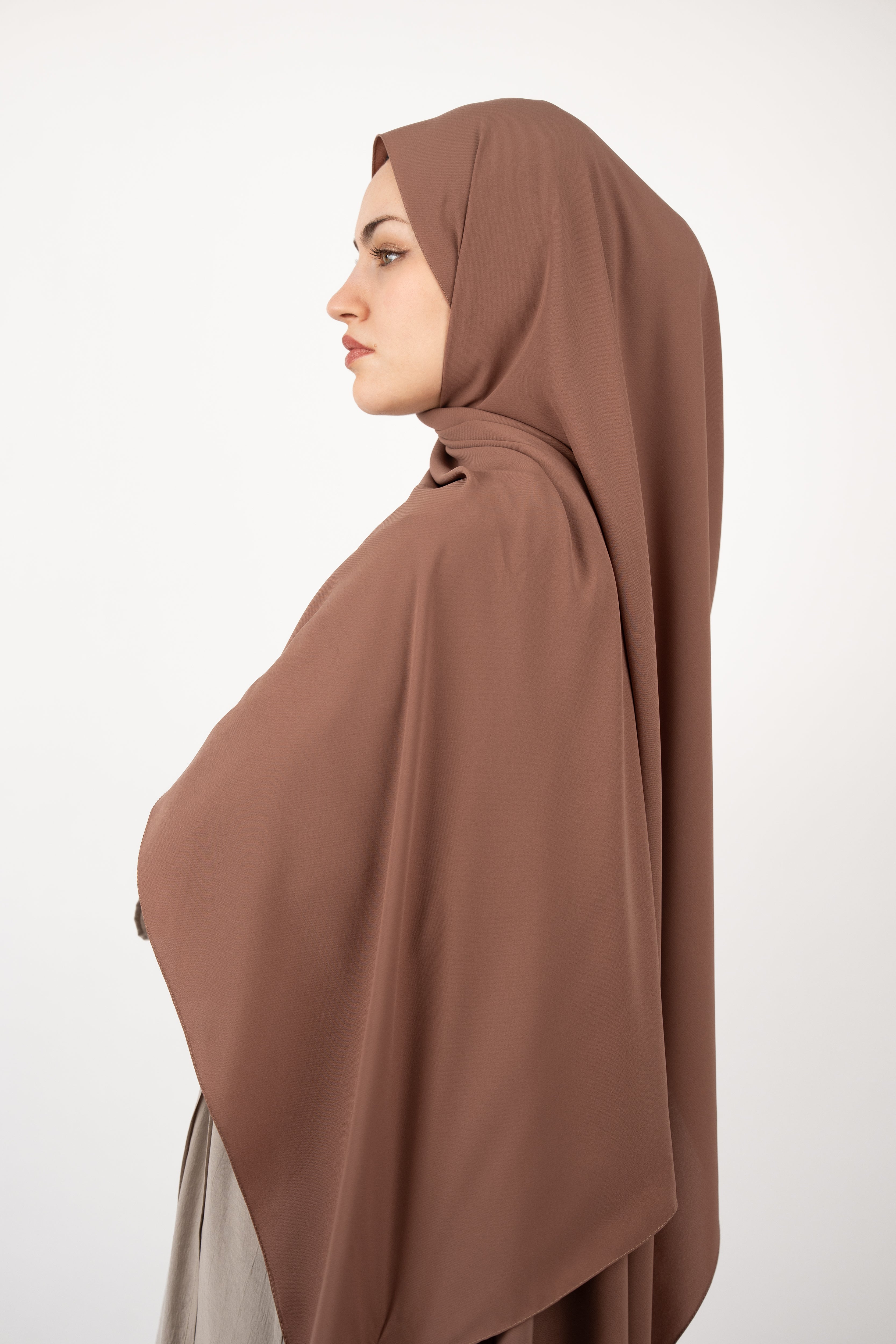 Medine İpeği Şal SÜTLÜ KAHVE