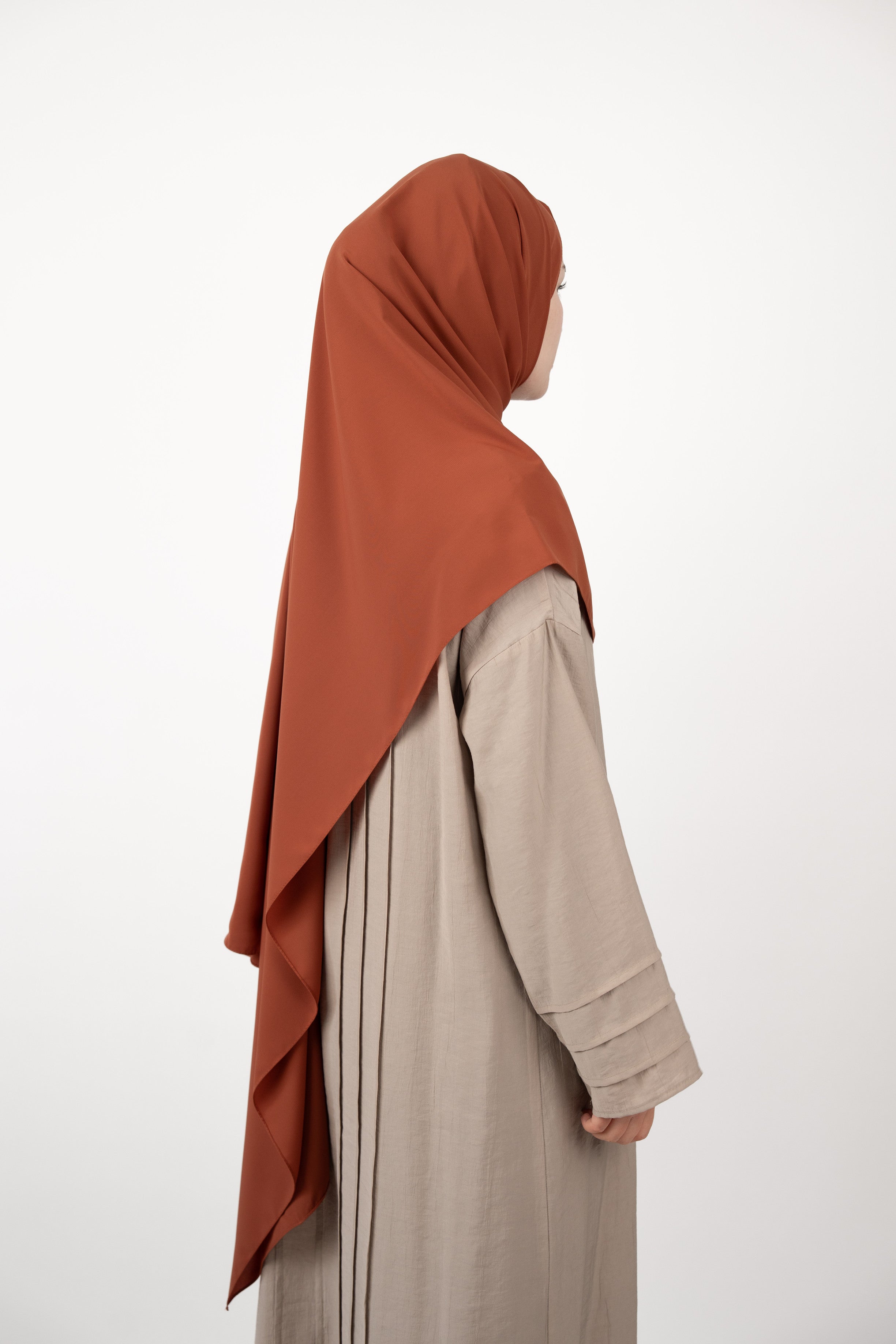 Medine İpeği Şal KİREMİT