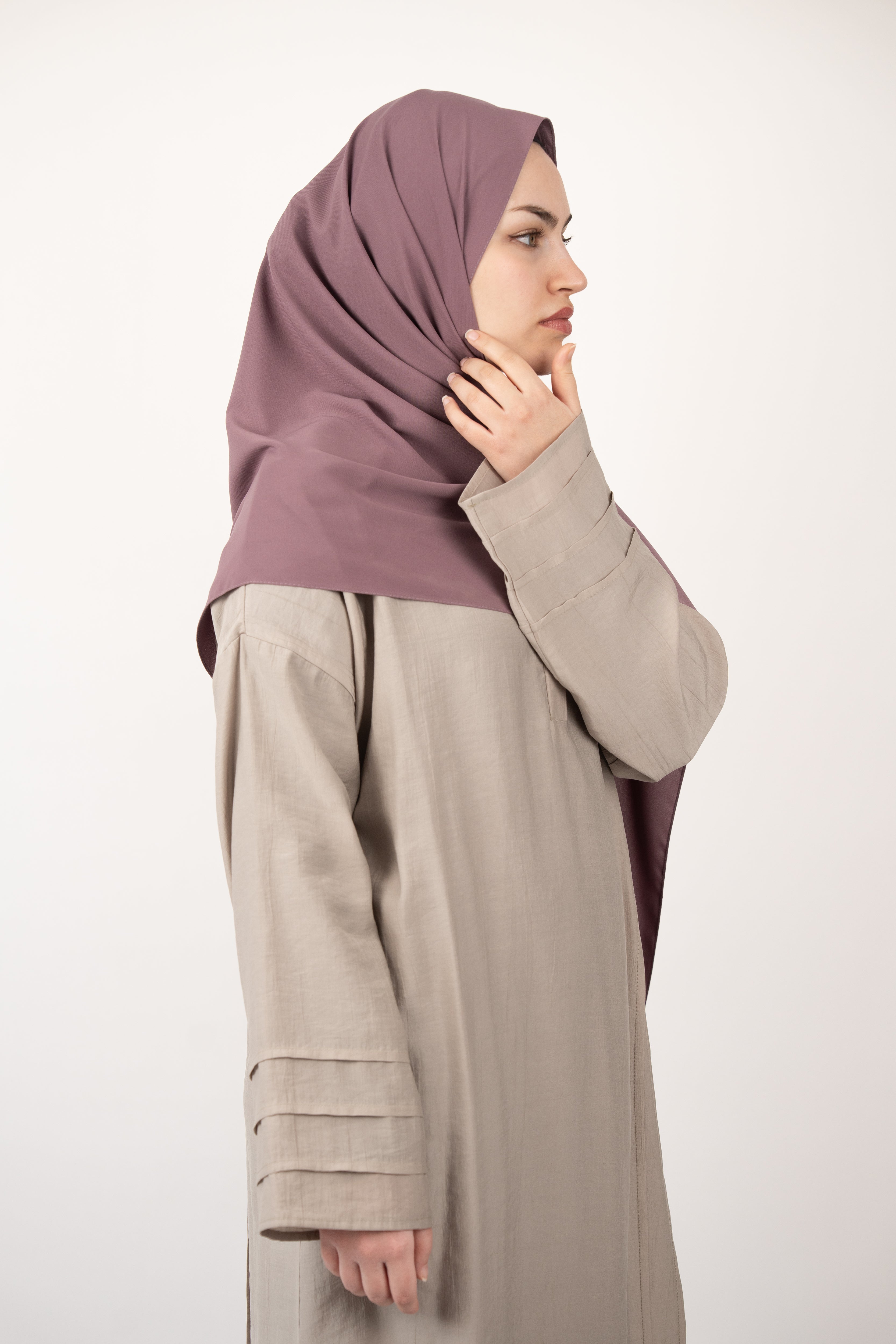 Medine İpeği Şal LAVANTA