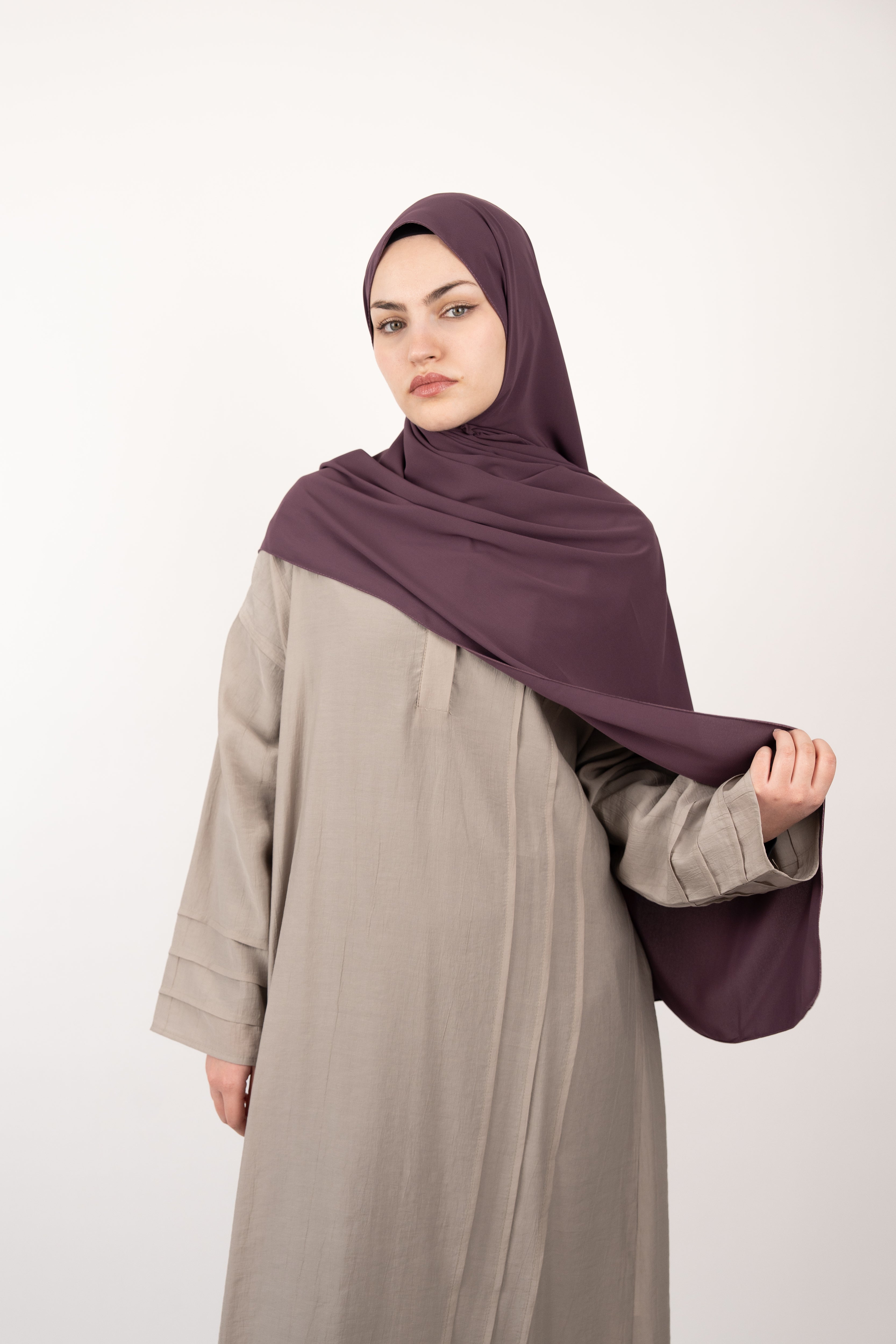 Medine İpeği Şal MÜRDÜM