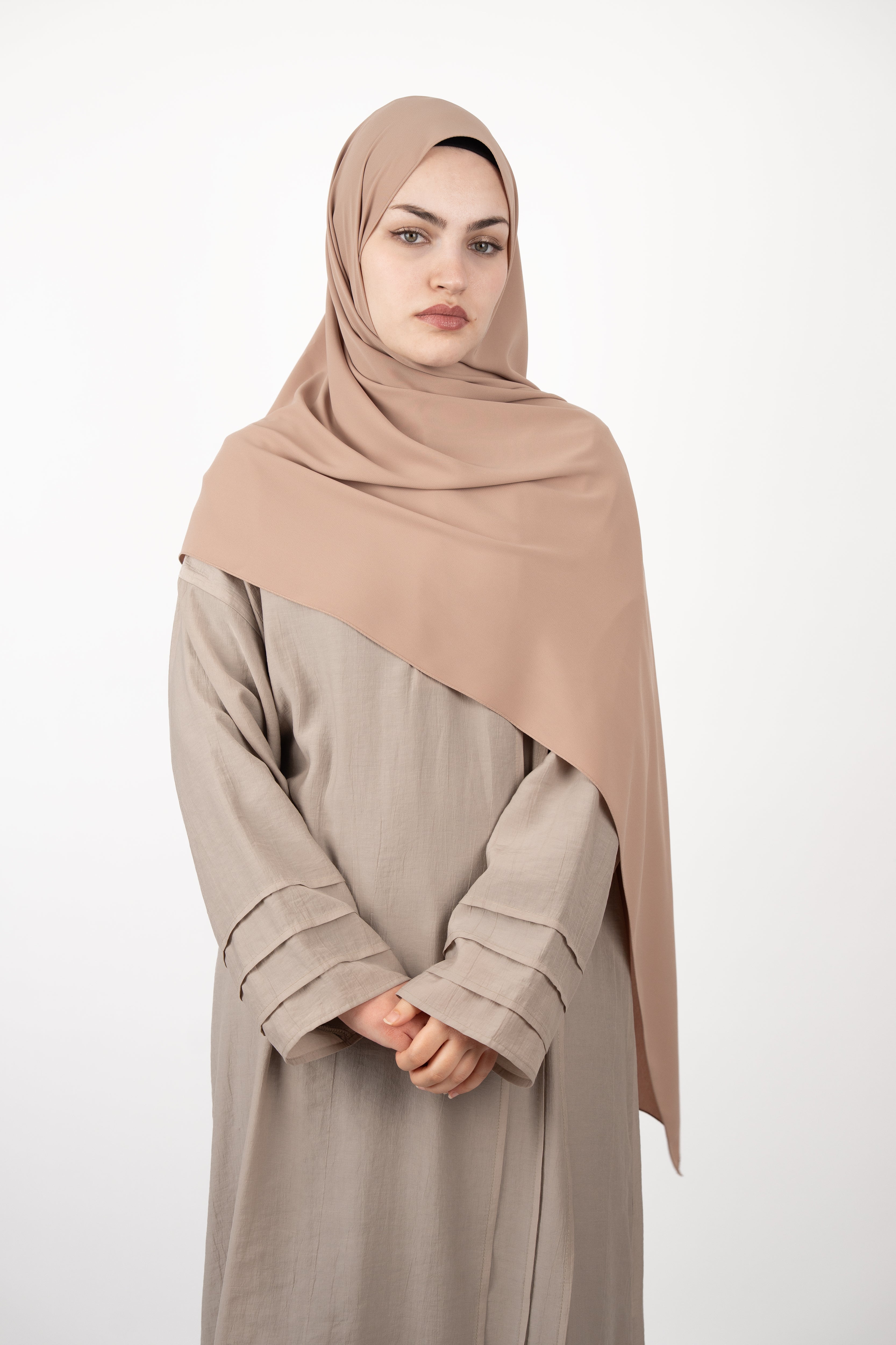 Medine İpeği Şal BEJ