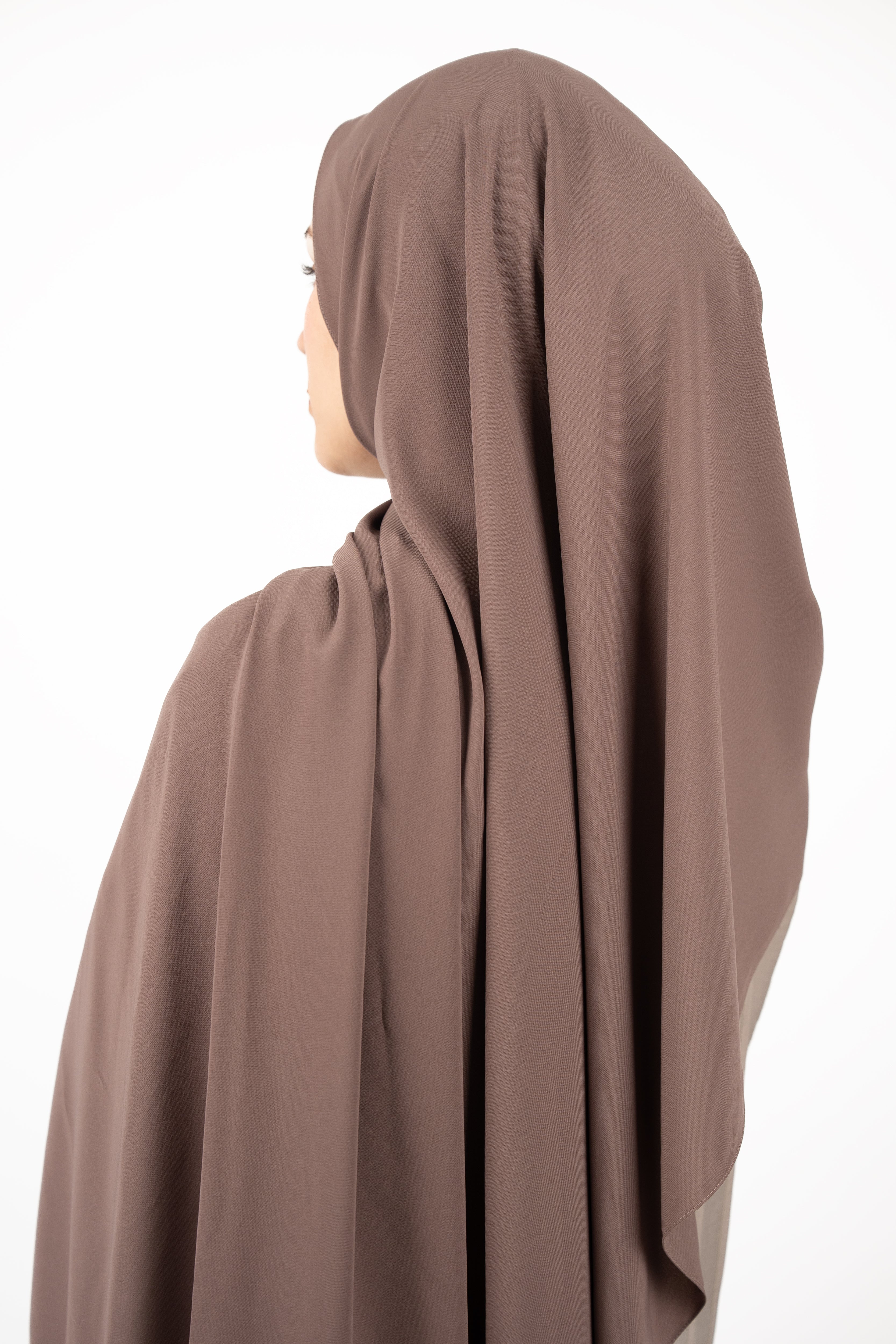 Medine İpeği Şal VİZON