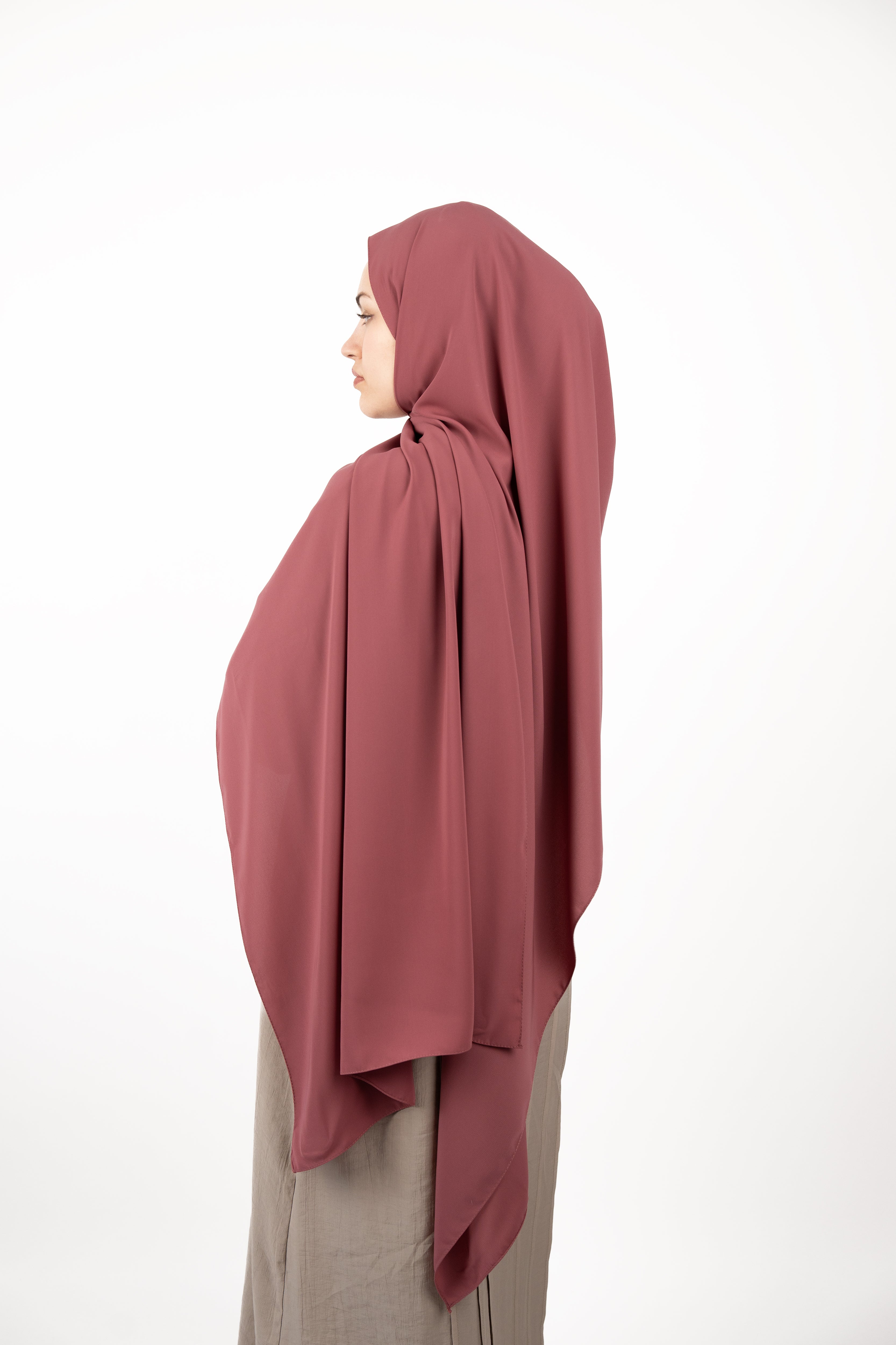 Medine İpeği Şal GÜL KURUSU