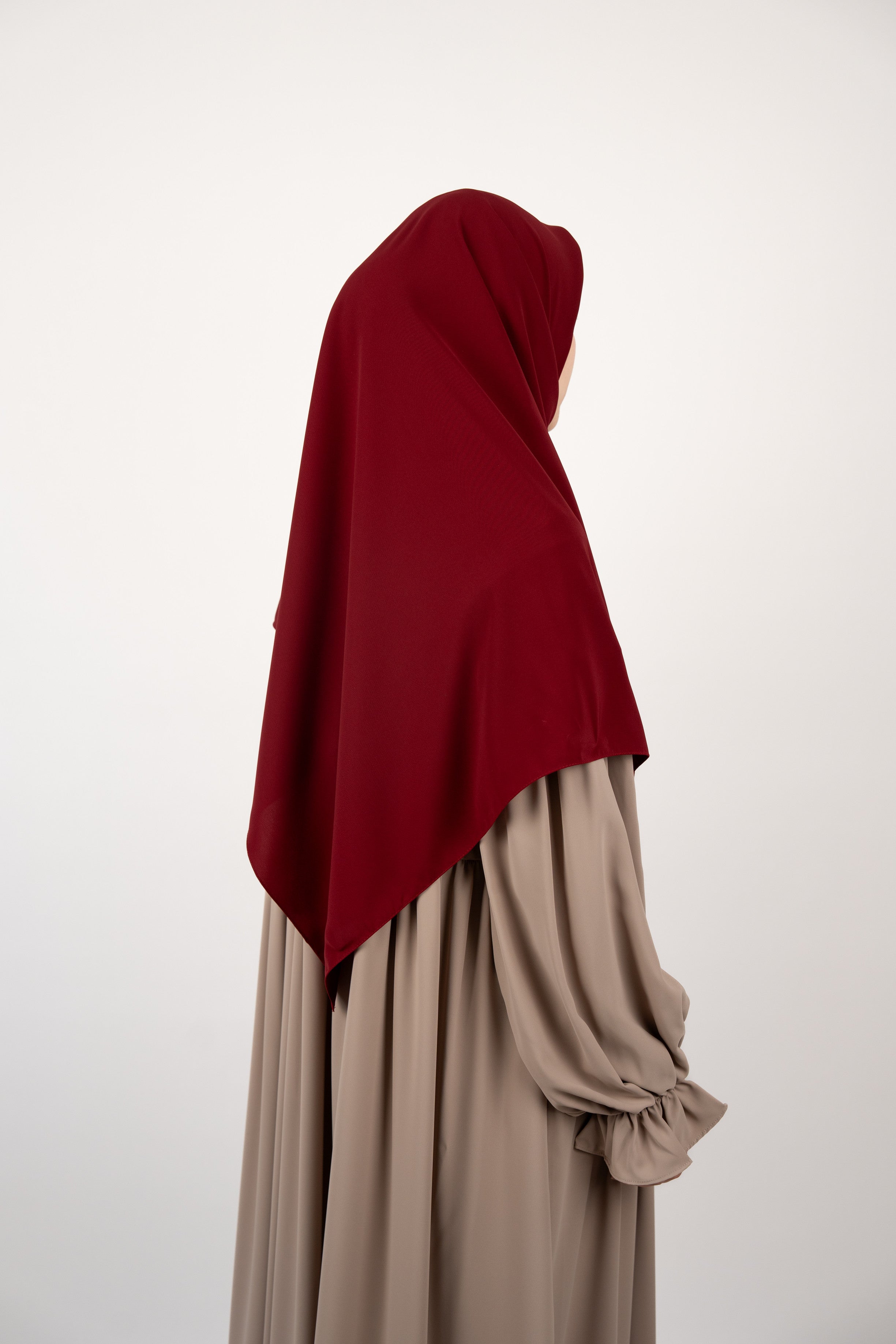 Medine İpeği Eşarp BORDO