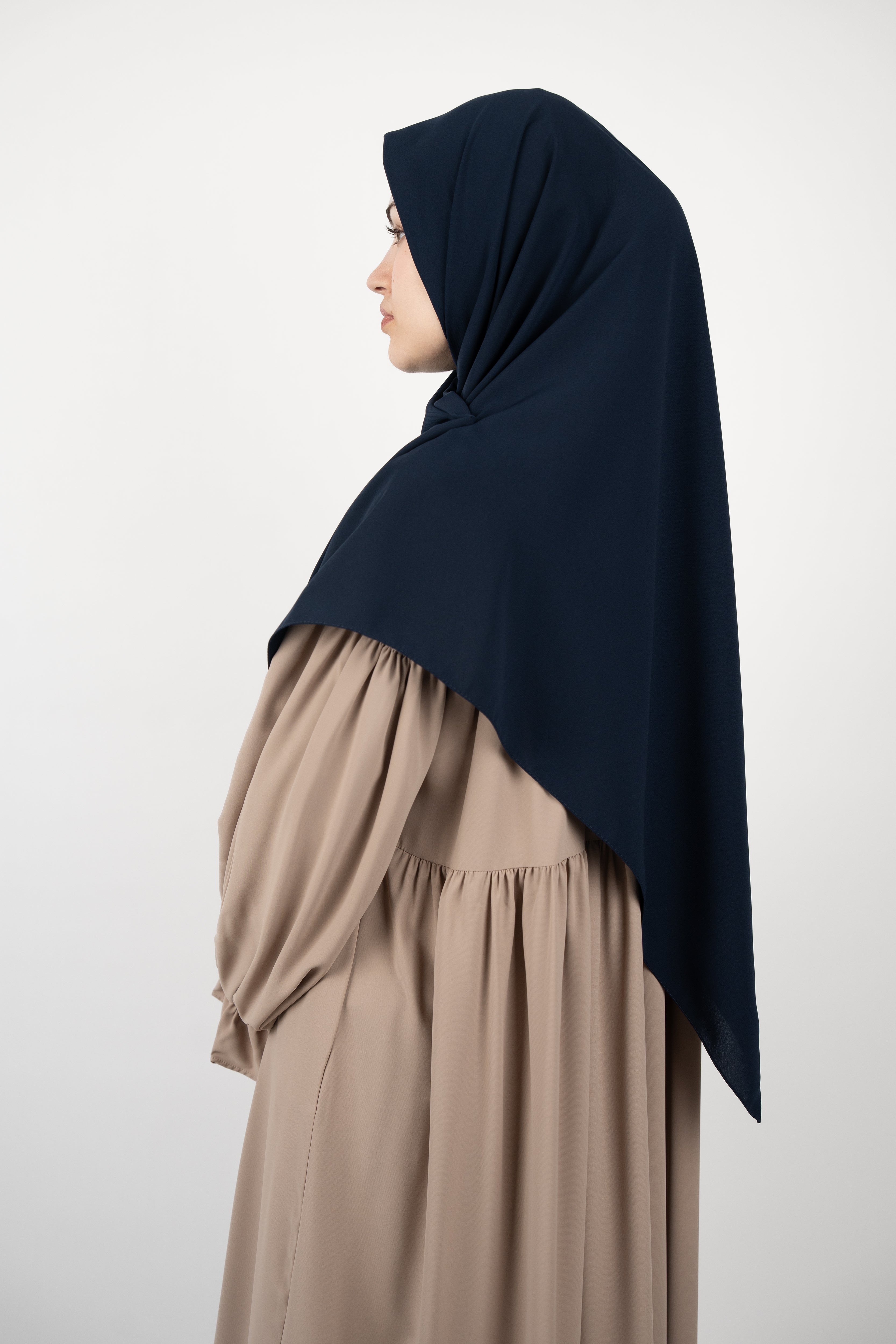 Medine İpeği Eşarp LACİVERT