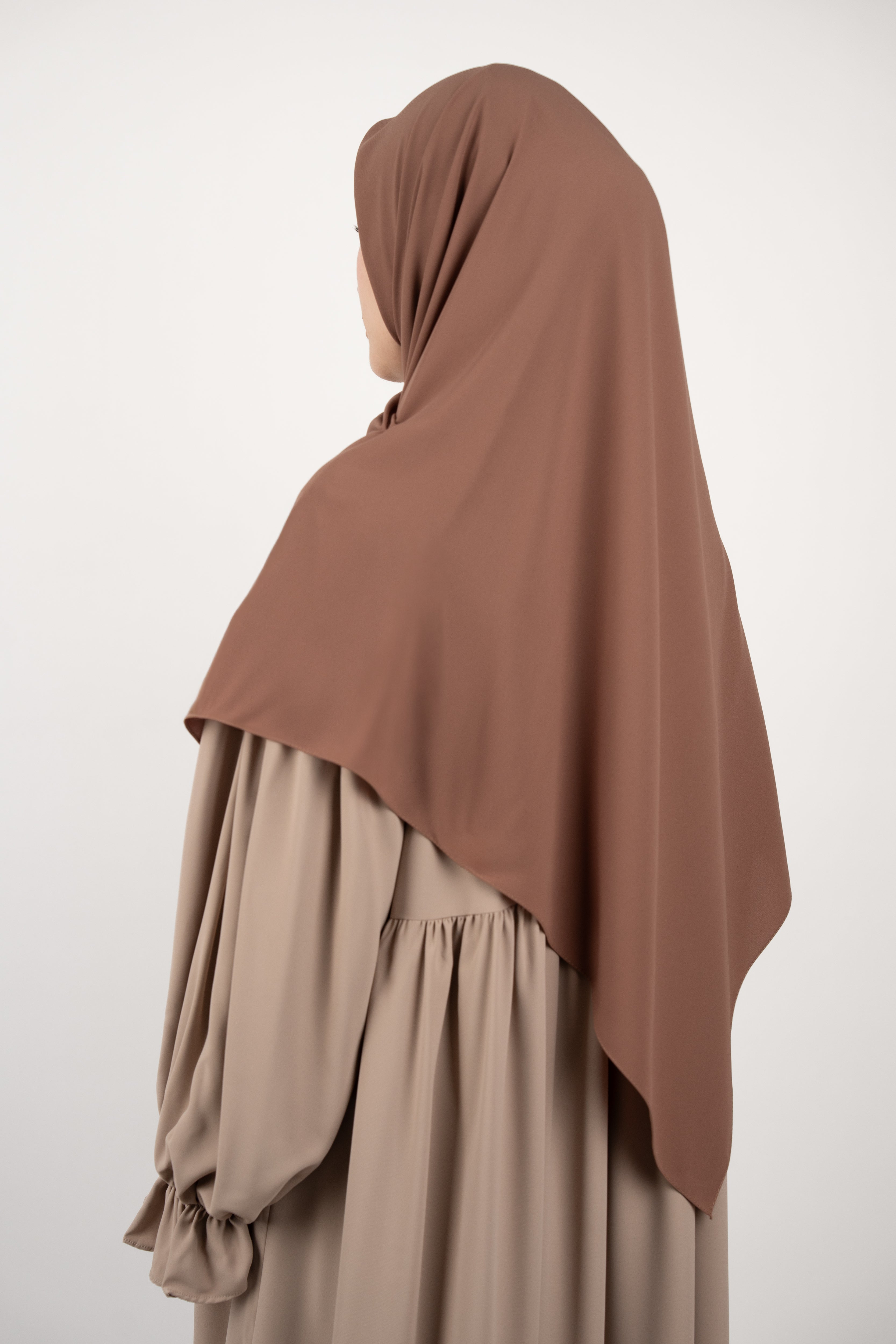 Medine İpeği Eşarp SÜTLÜ KAHVE