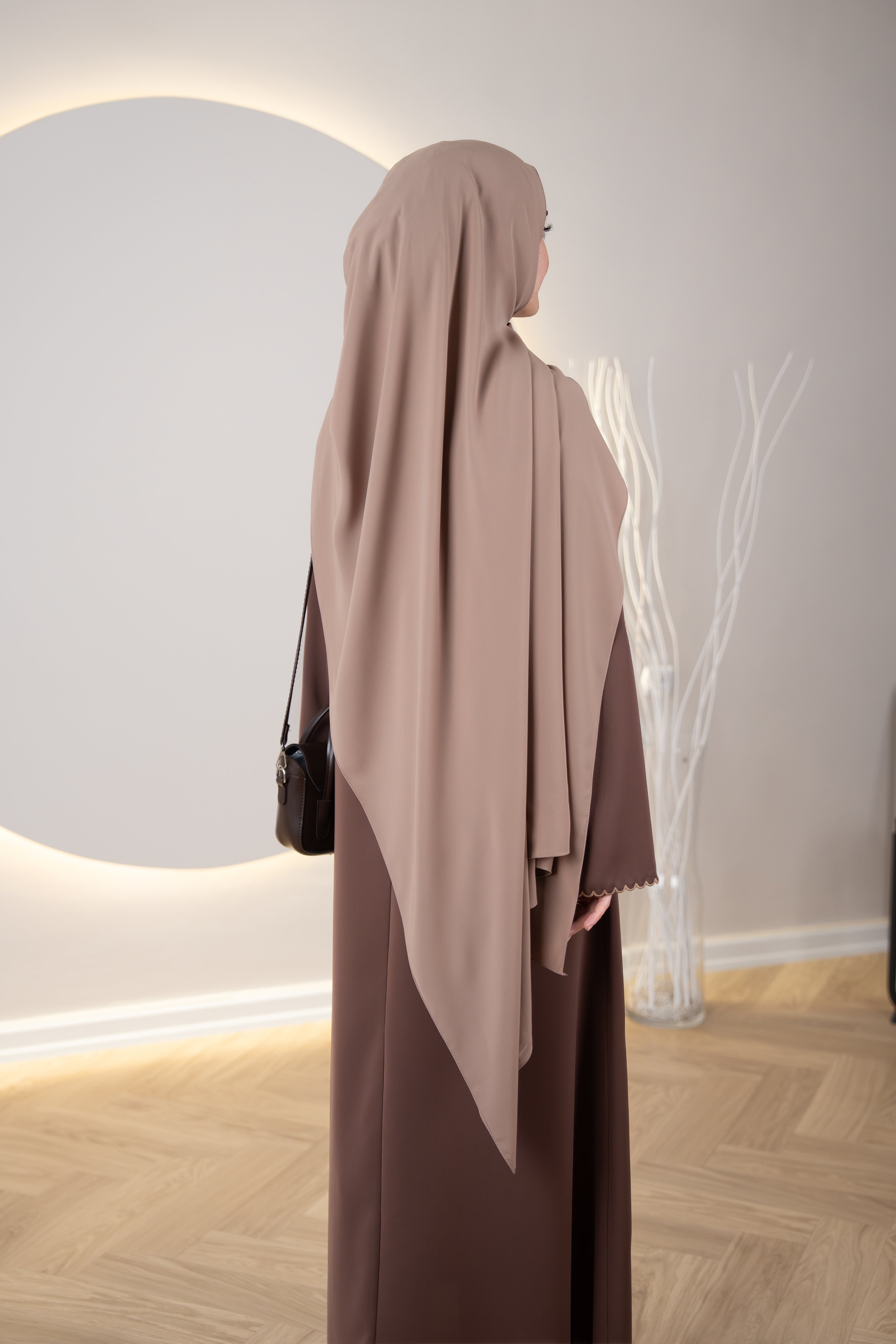 Feray Elbise Tozlu Kahve