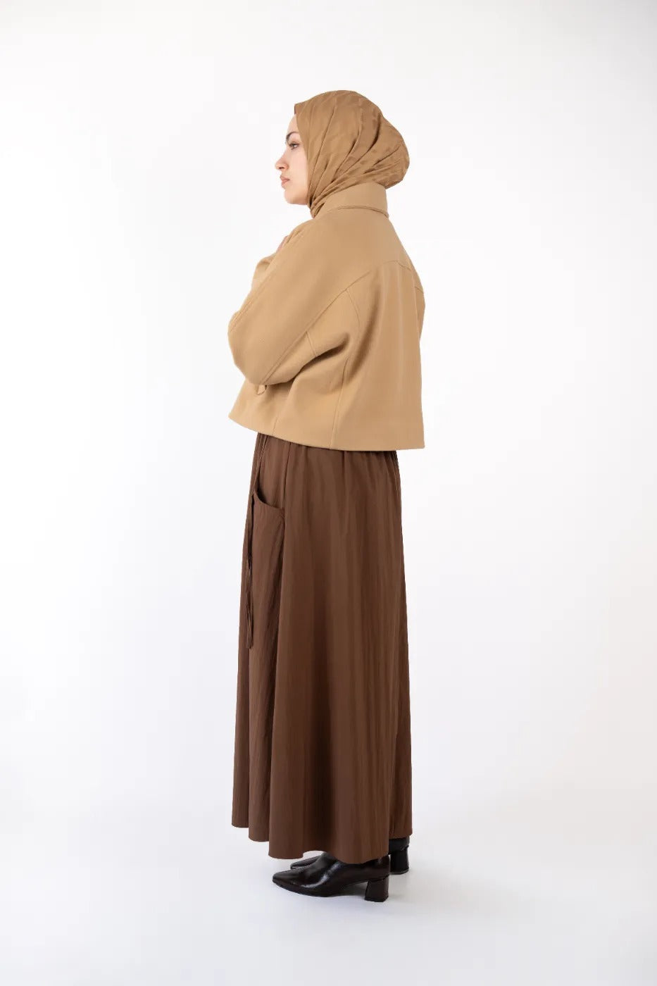 Kısa Kaşe Kaban Camel