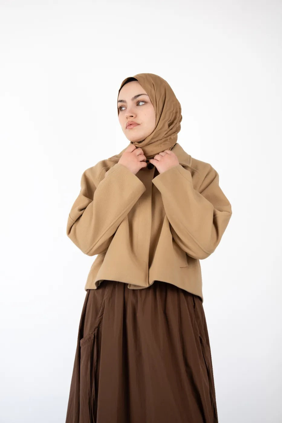 Kısa Kaşe Kaban Camel